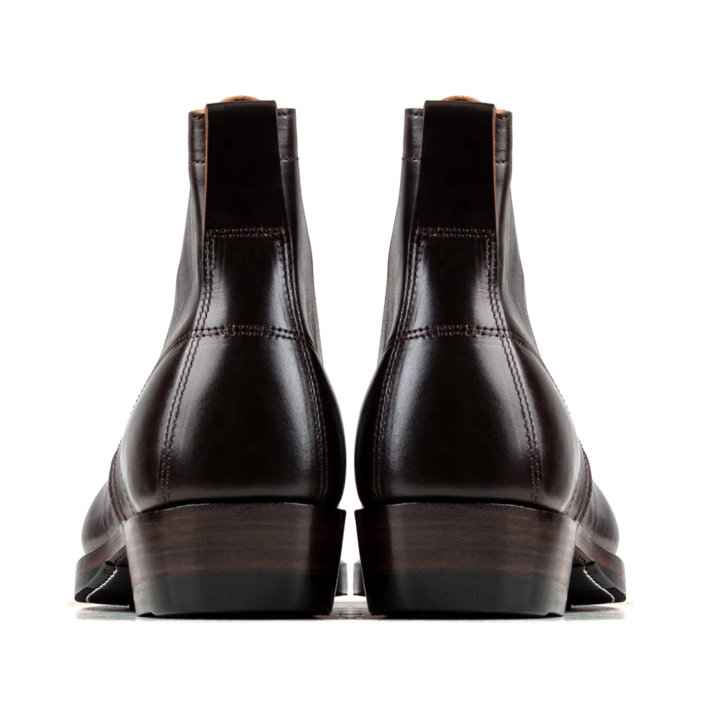 Land boots - Hand Dyed Black/Brown Horsebutt TPR - xbxs®boots factory