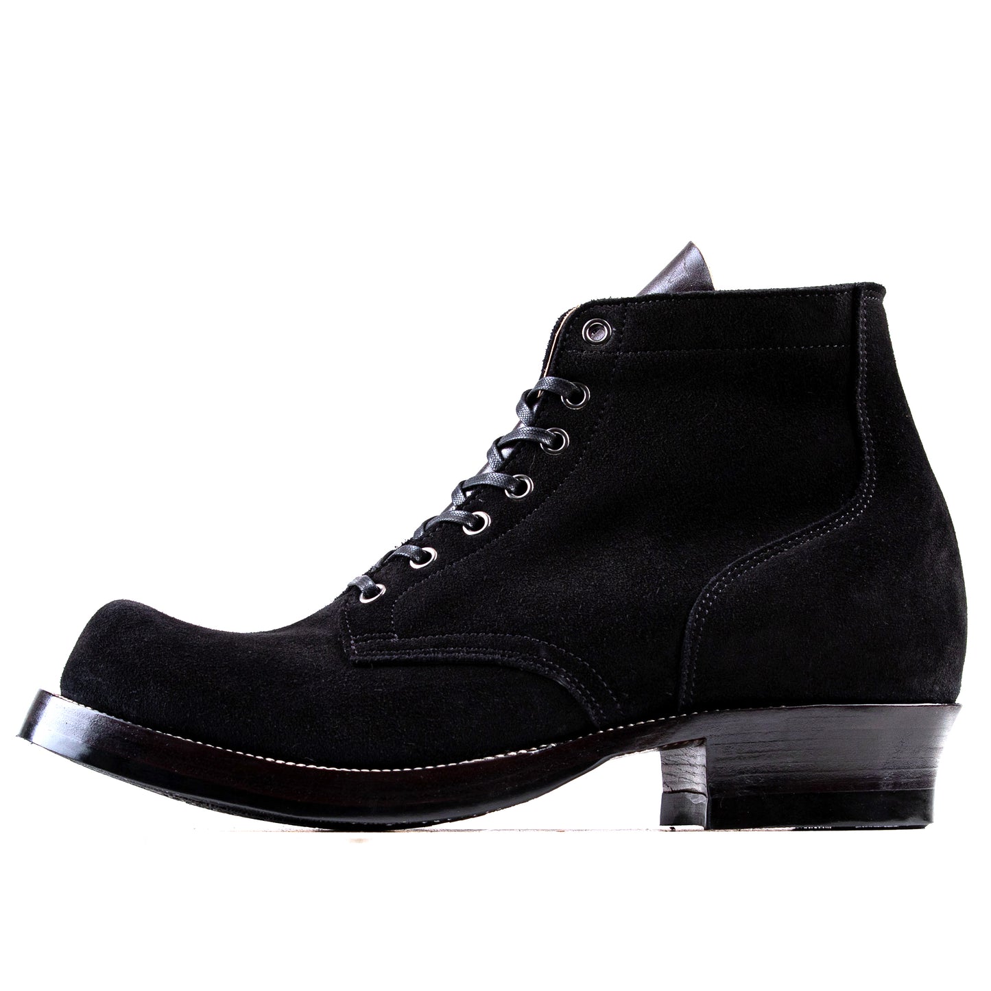 Miner Boots - Black Kudu Reverse - xbxs®boots factory