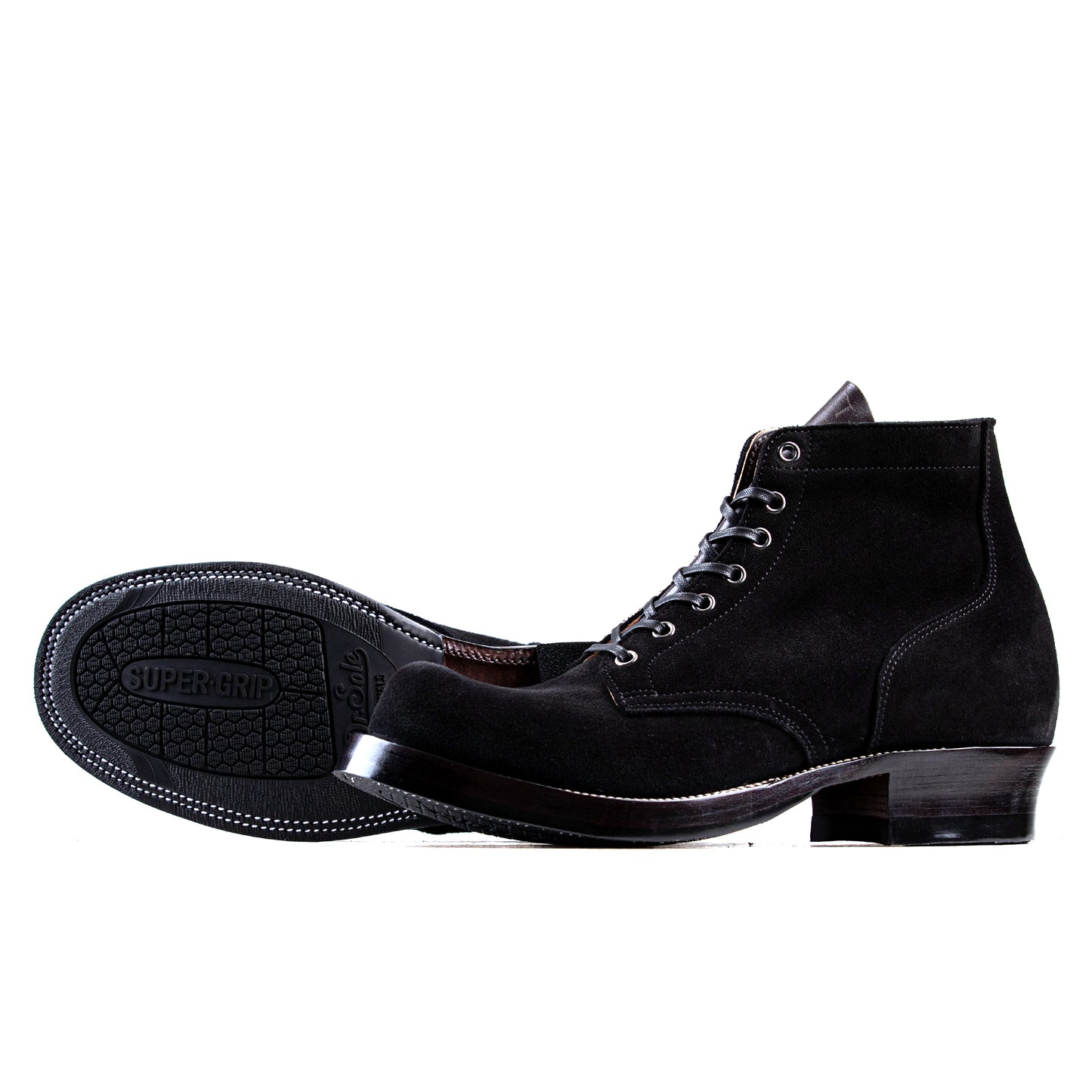 Miner Boots - Black Kudu Reverse - xbxs®boots factory