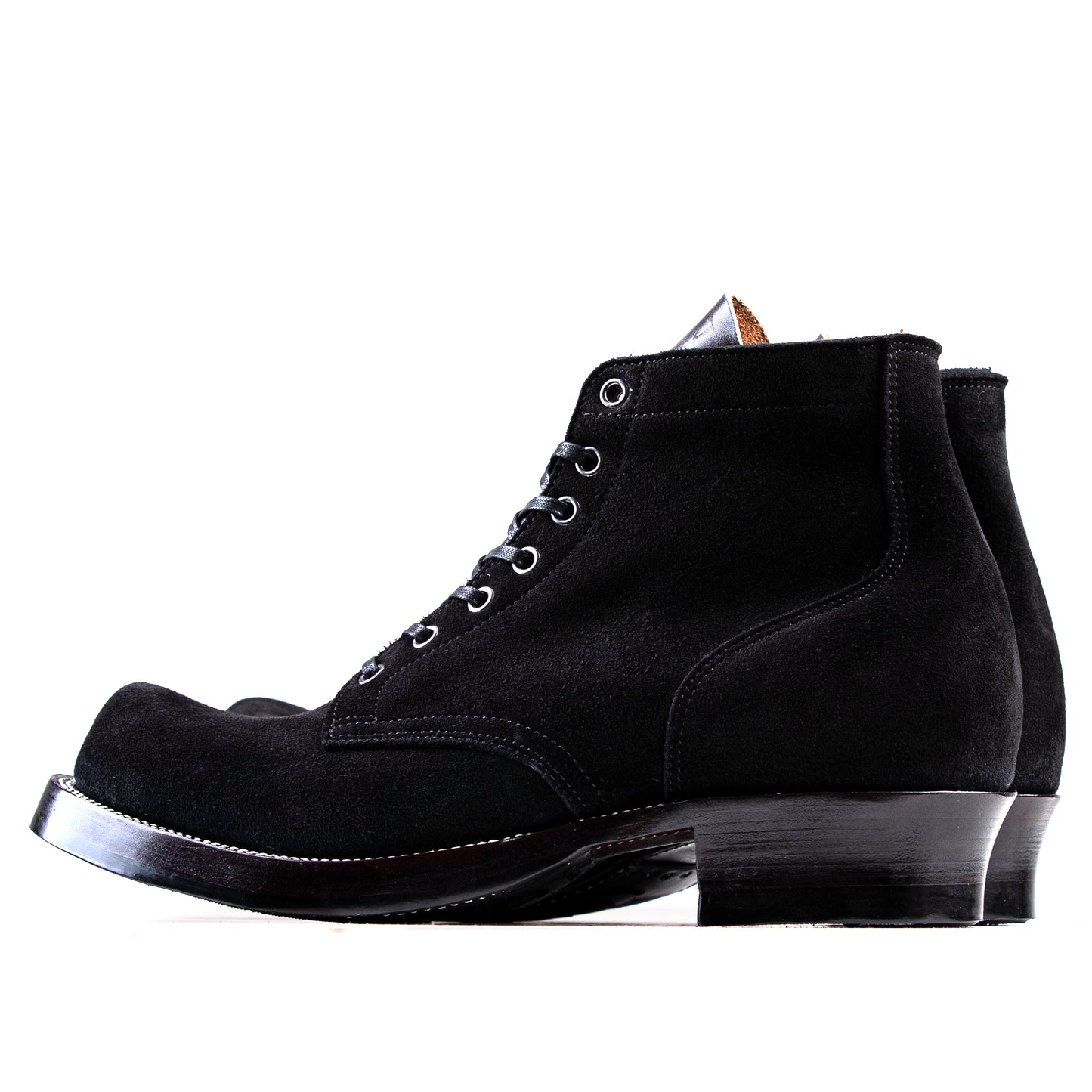 Miner Boots - Black Kudu Reverse - xbxs®boots factory