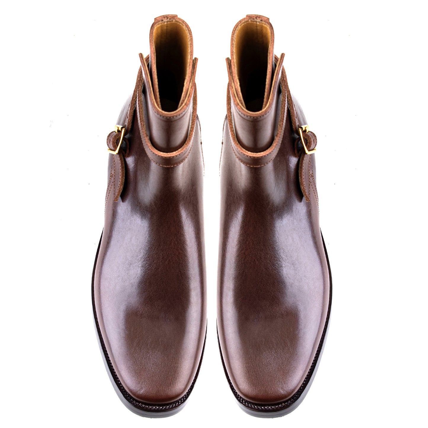 Jodhpur Boots II -Brown Bull Hide - xbxs®boots factory