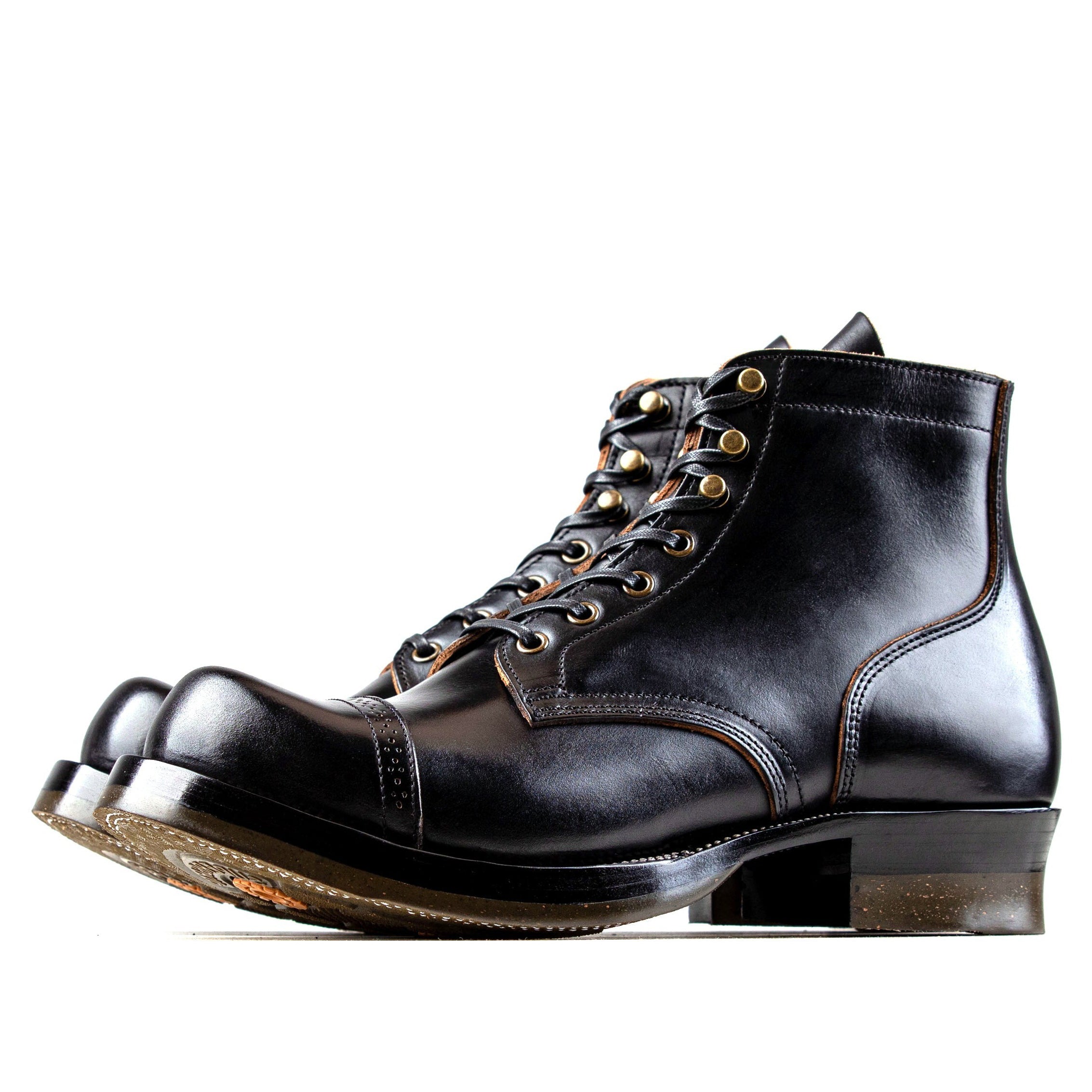 Miner Boots Black Chromexcel xbxs®boots factory xbxsboots