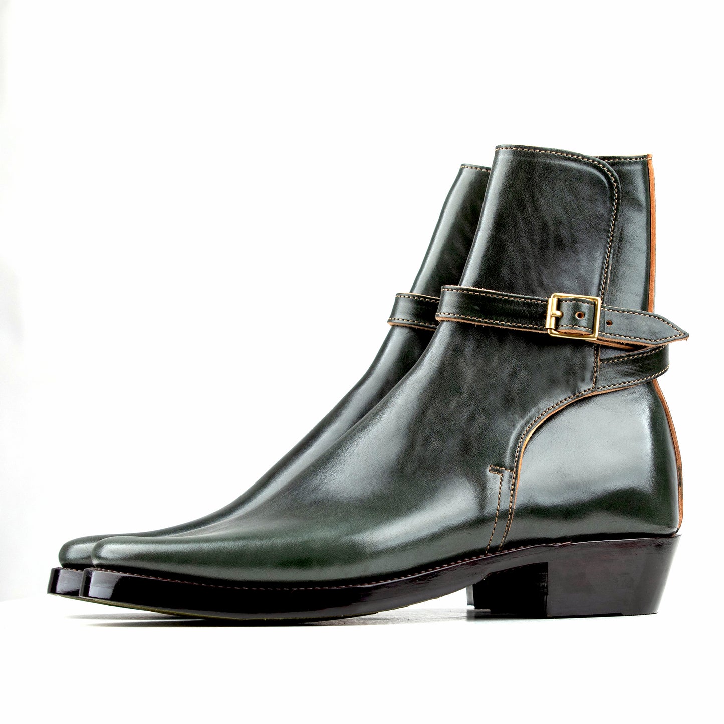 Jodhpur Boots - Petrolio Horsebutt TPR - xbxs®boots factory