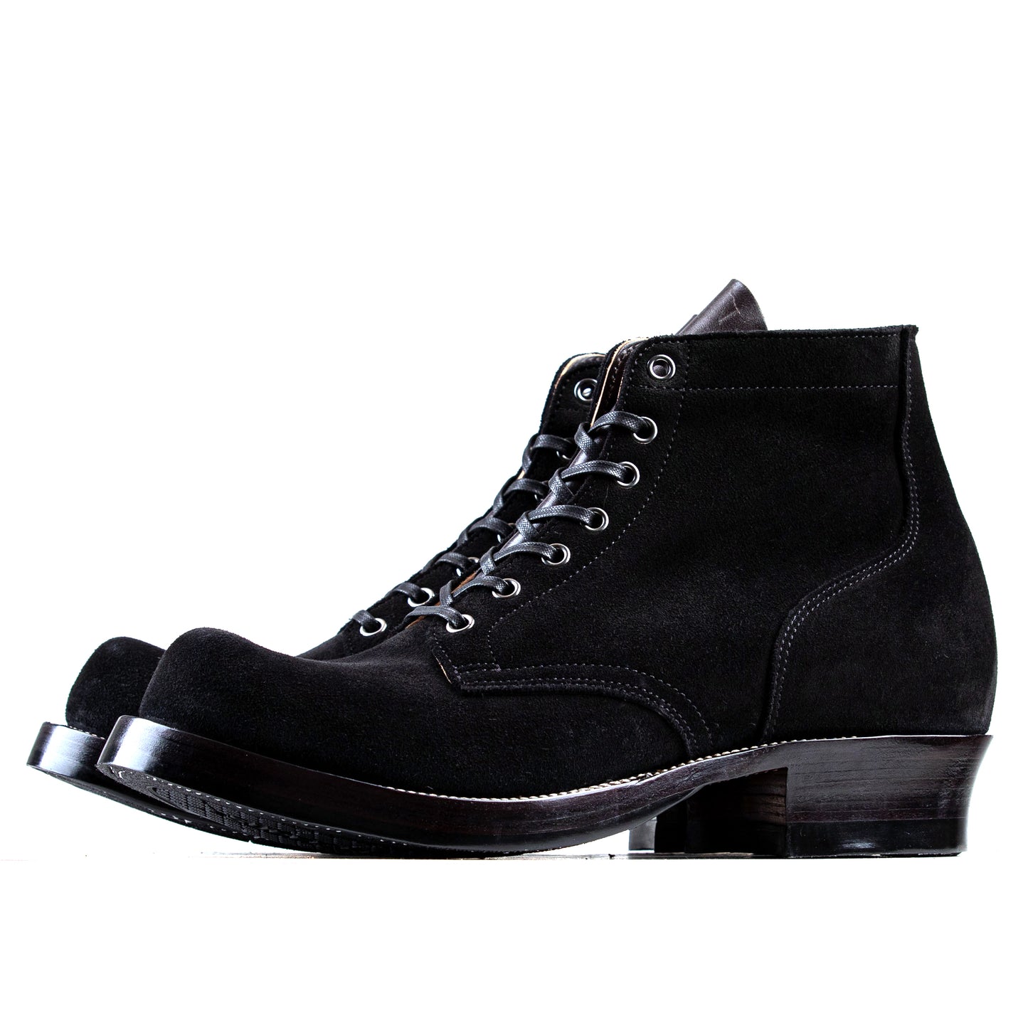 Miner Boots - Black Kudu Reverse - xbxs®boots factory