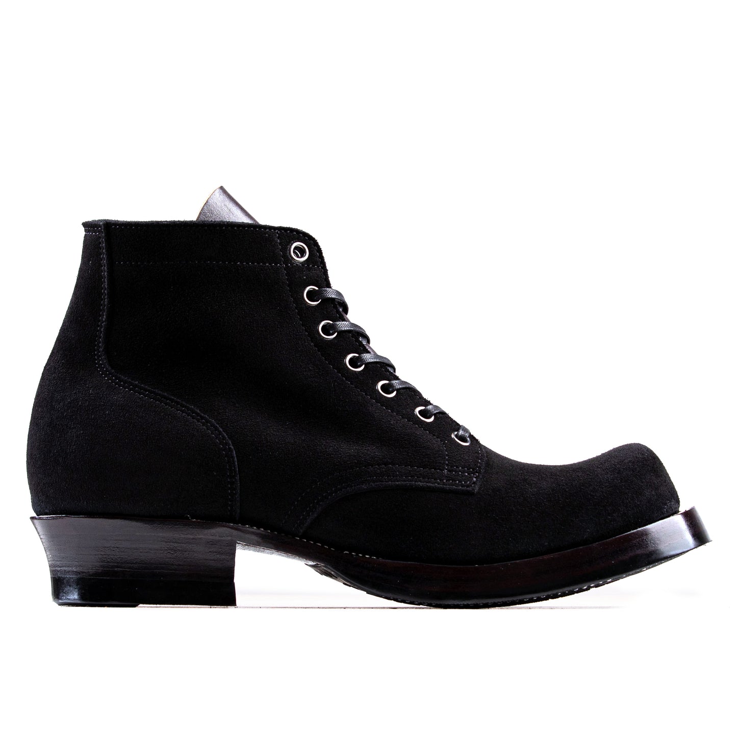 Miner Boots - Black Kudu Reverse - xbxs®boots factory