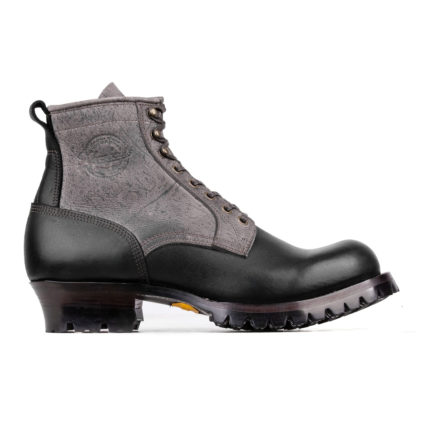 Woodcutting boots - Black Kudu + Grey Kudu - xbxs®boots factory