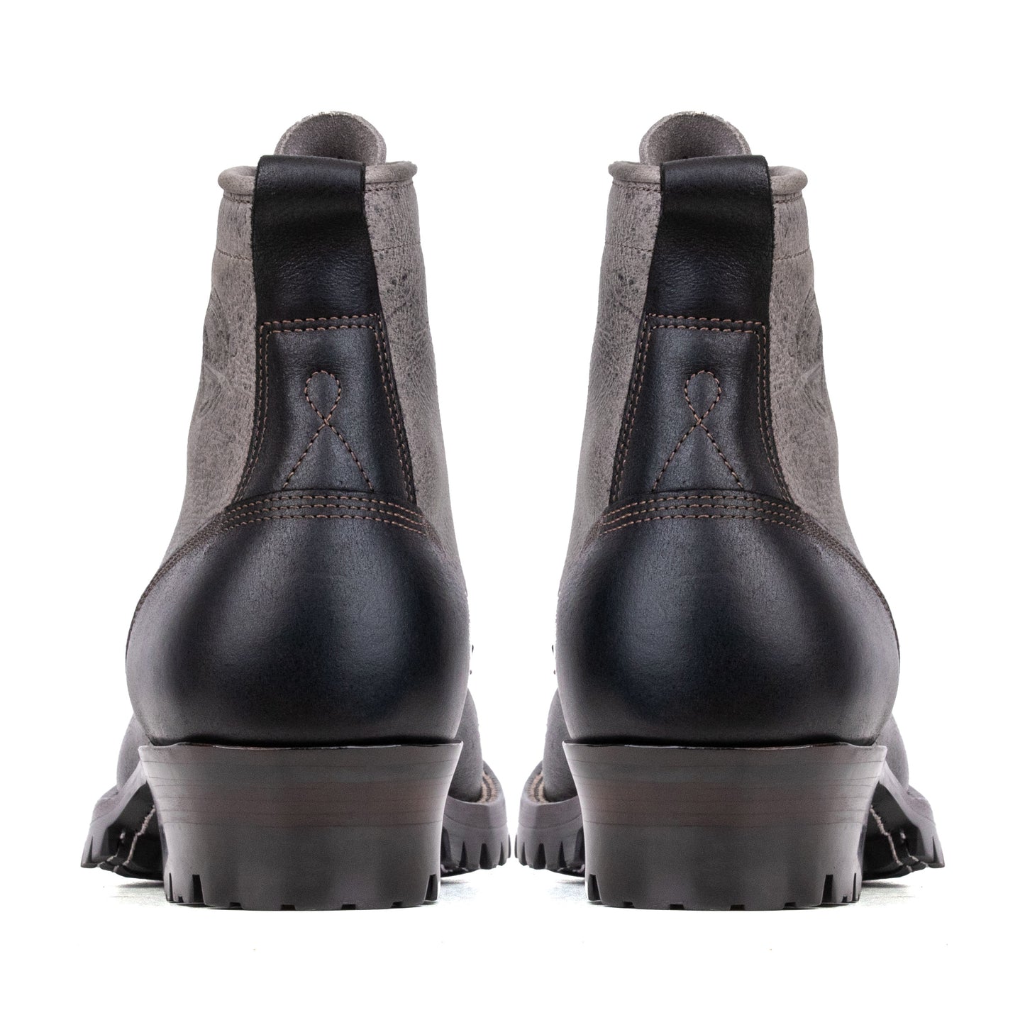 Woodcutting boots - Black Kudu + Grey Kudu - xbxs®boots factory