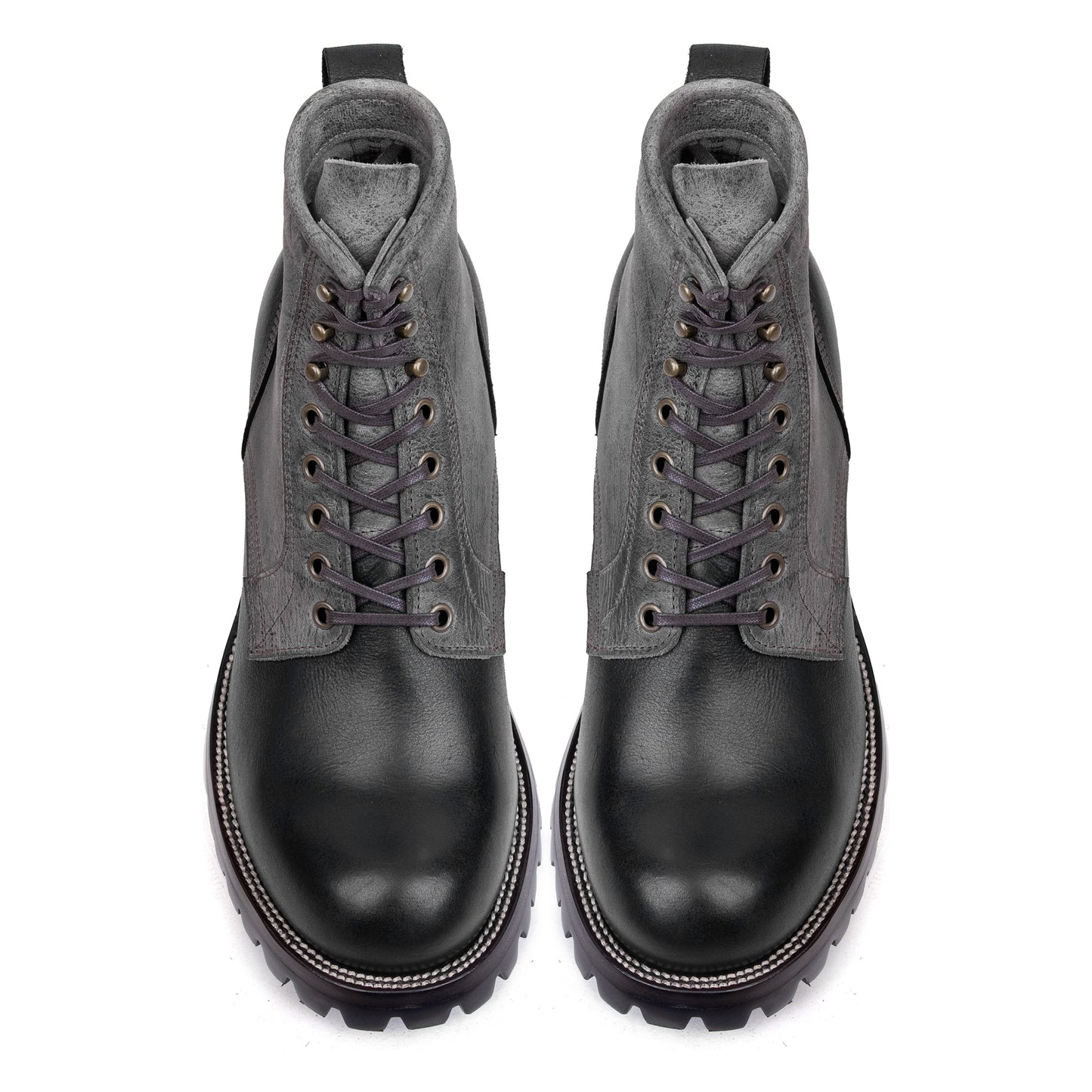 Woodcutting boots - Black Kudu + Grey Kudu - xbxs®boots factory