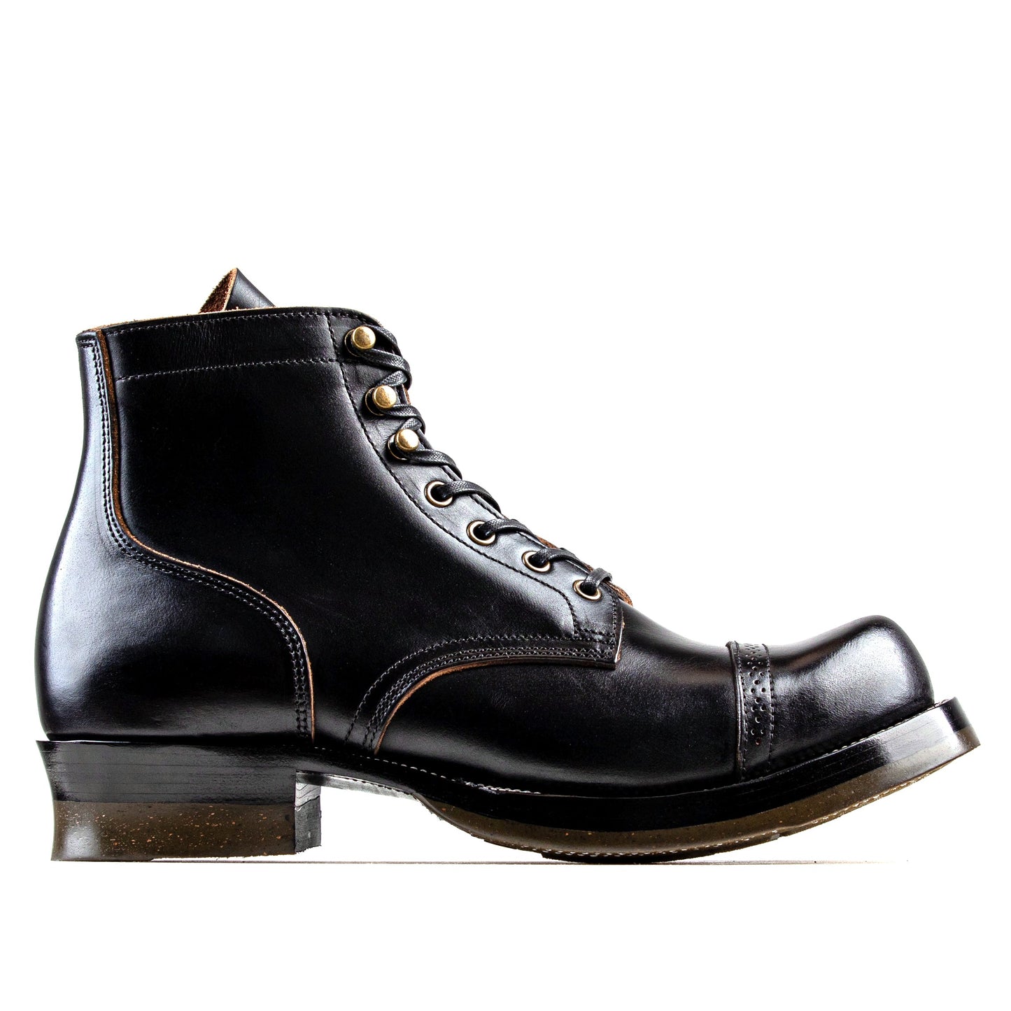 Miner Boots - Black Chromexcel - xbxs®boots factory