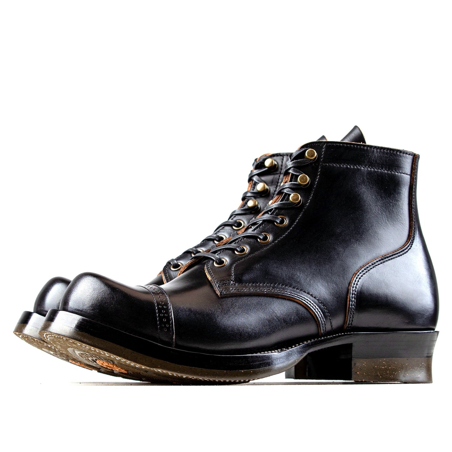 Miner Boots - Black Chromexcel - xbxs®boots factory