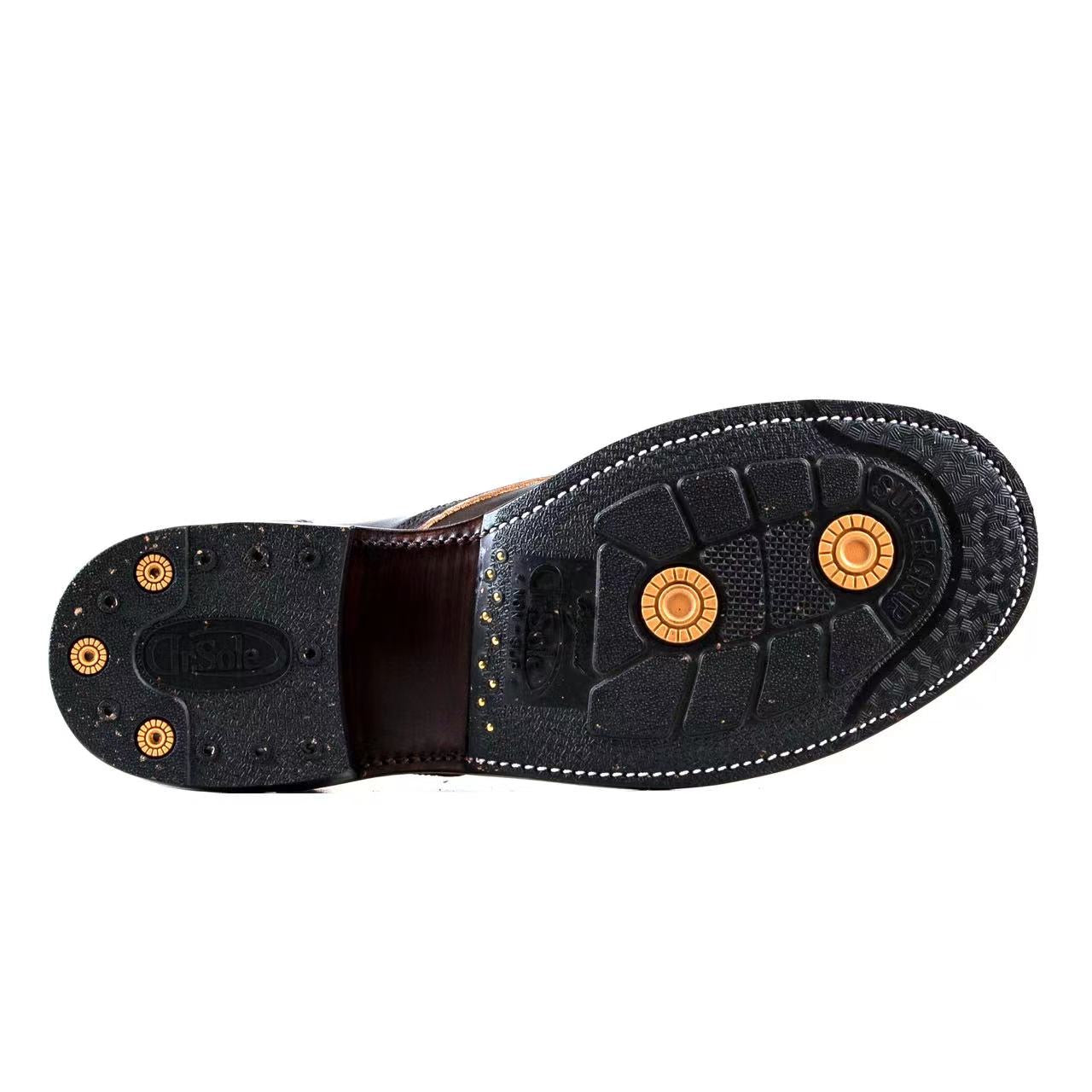 Paratroop Boots - Black Horsebutt TPR - xbxs®boots factory