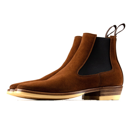 Chelsea Boots -Snuff Kudu Reverse - xbxs®boots factory