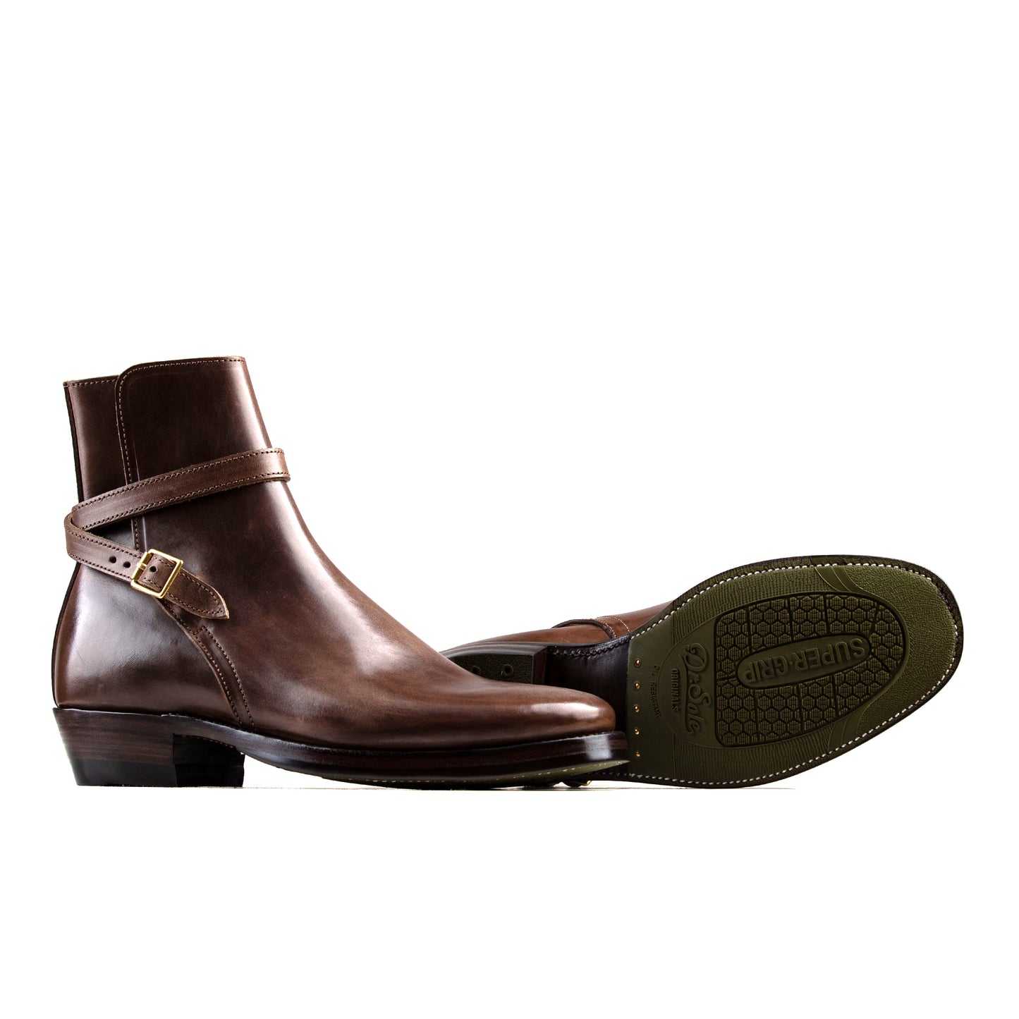 Jodhpur Boots II - Brown San Gimignano Horsebutt - xbxs®boots factory