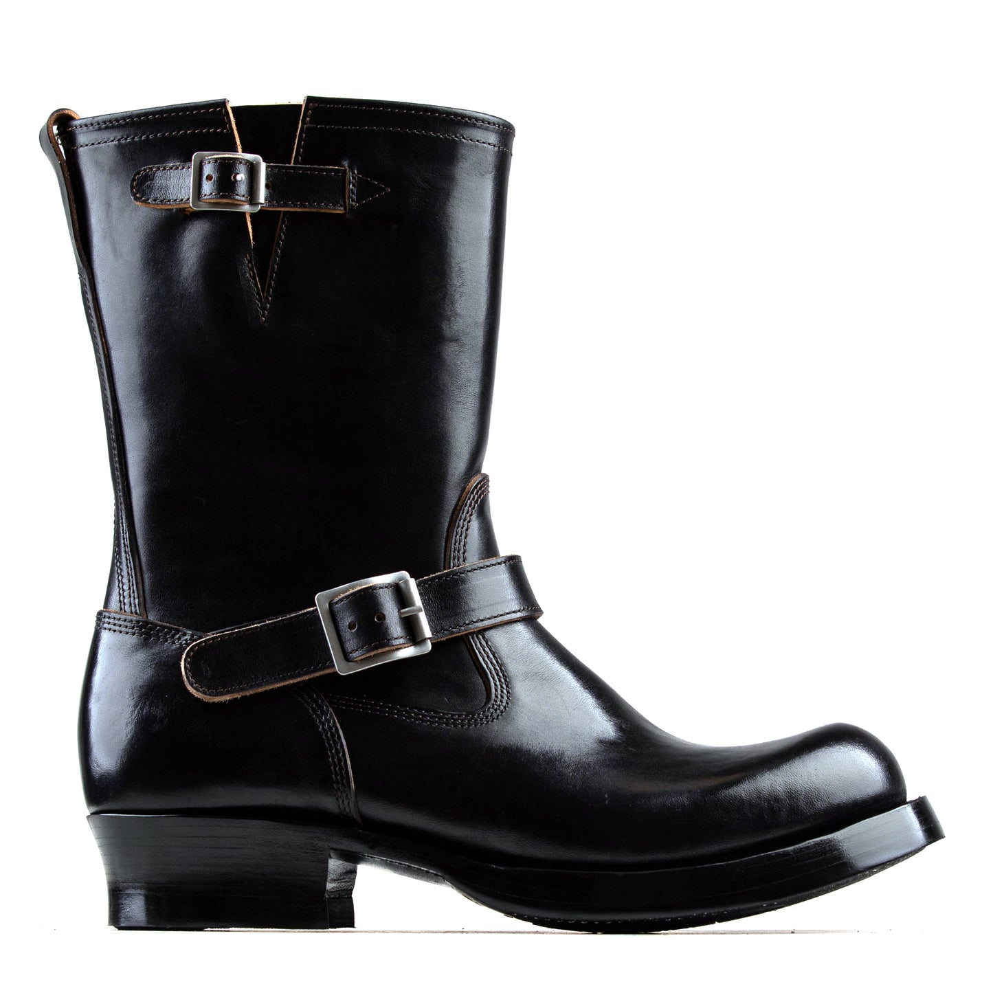 Engineer Boots 10" - Black Maryam Horsebutt - xbxs®boots factory
