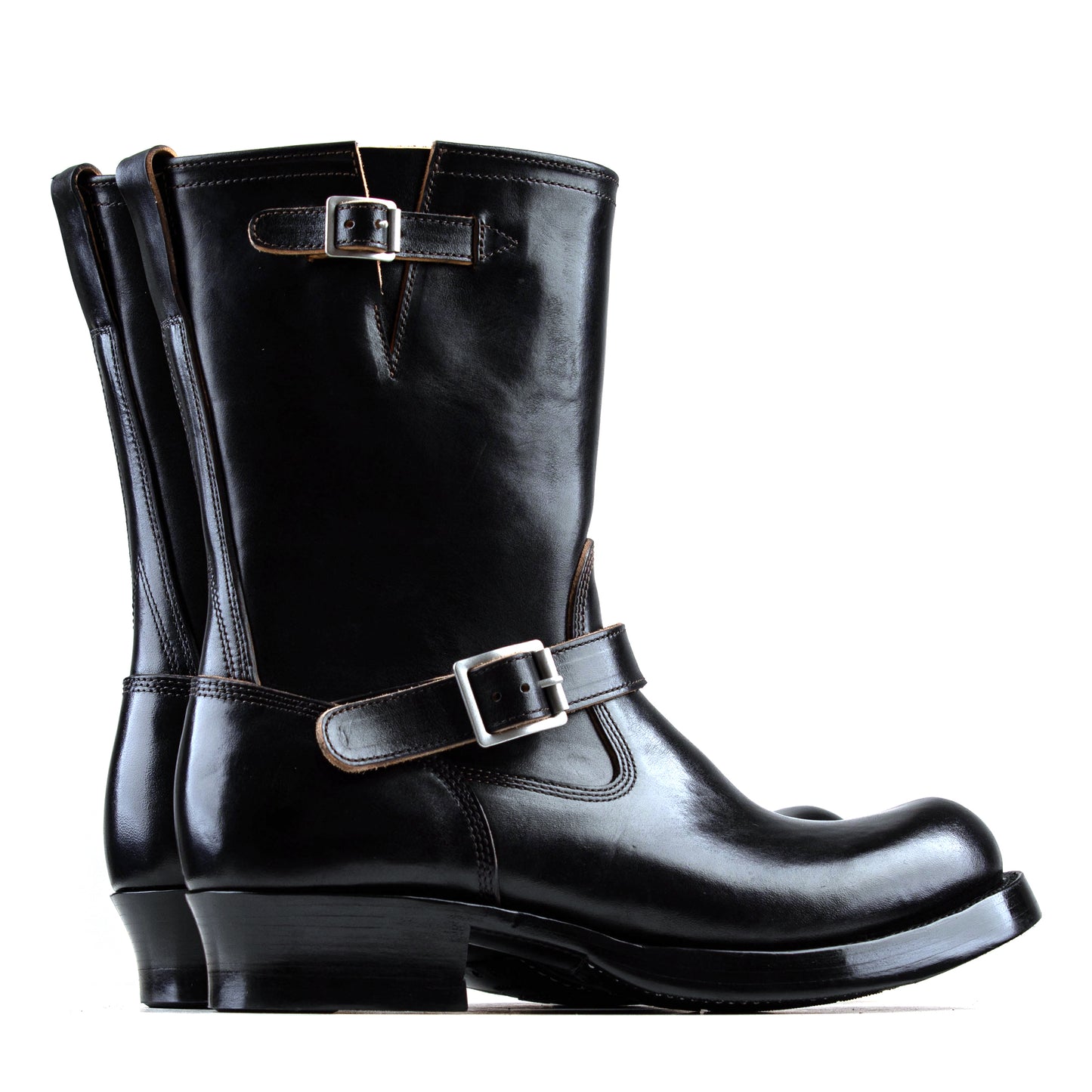 Engineer Boots 10" - Black Maryam Horsebutt - xbxs®boots factory