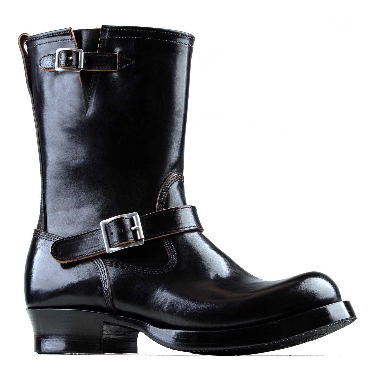 Engineer Boots 10" - Black Maryam Horsebutt - xbxs®boots factory