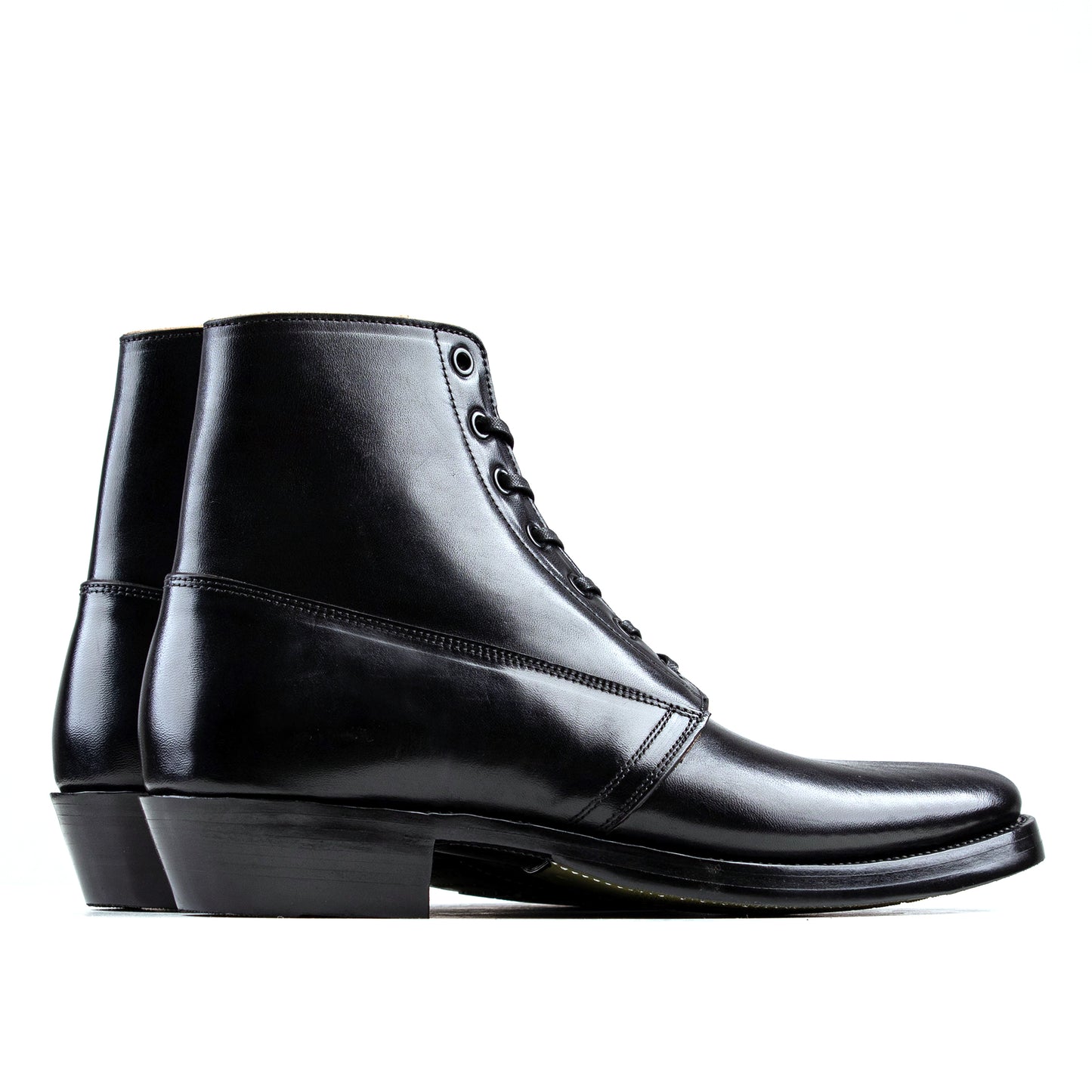 French Army Boots - Black Horsebutt TPR - xbxs®boots factory