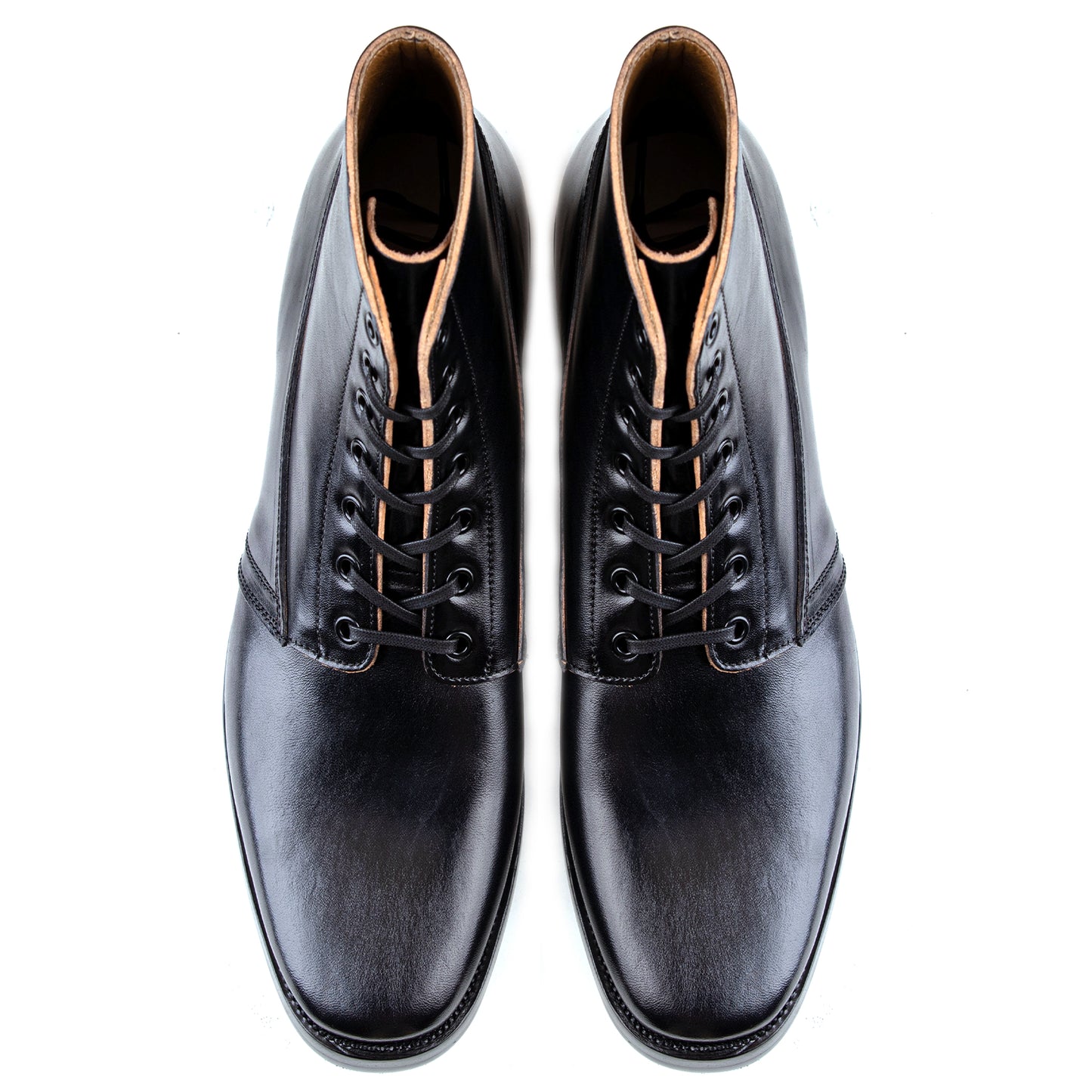 French Army Boots - Black Horsebutt TPR - xbxs®boots factory