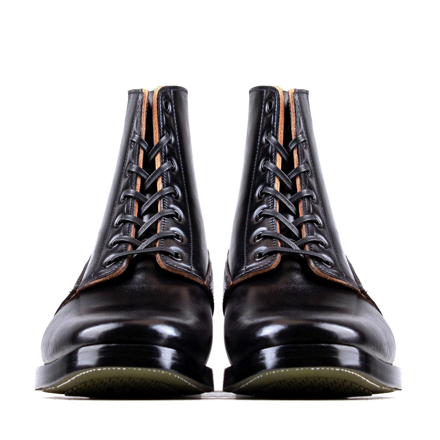 French Army Boots - Black Horsebutt TPR - xbxs®boots factory