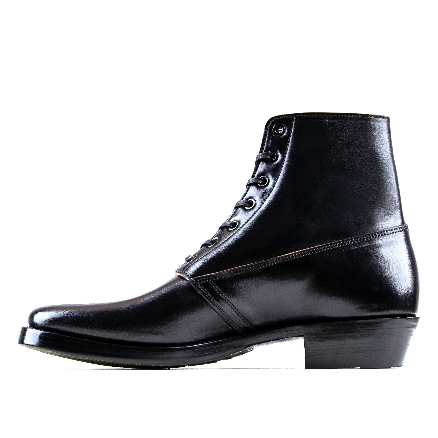 French Army Boots - Black Horsebutt TPR - xbxs®boots factory