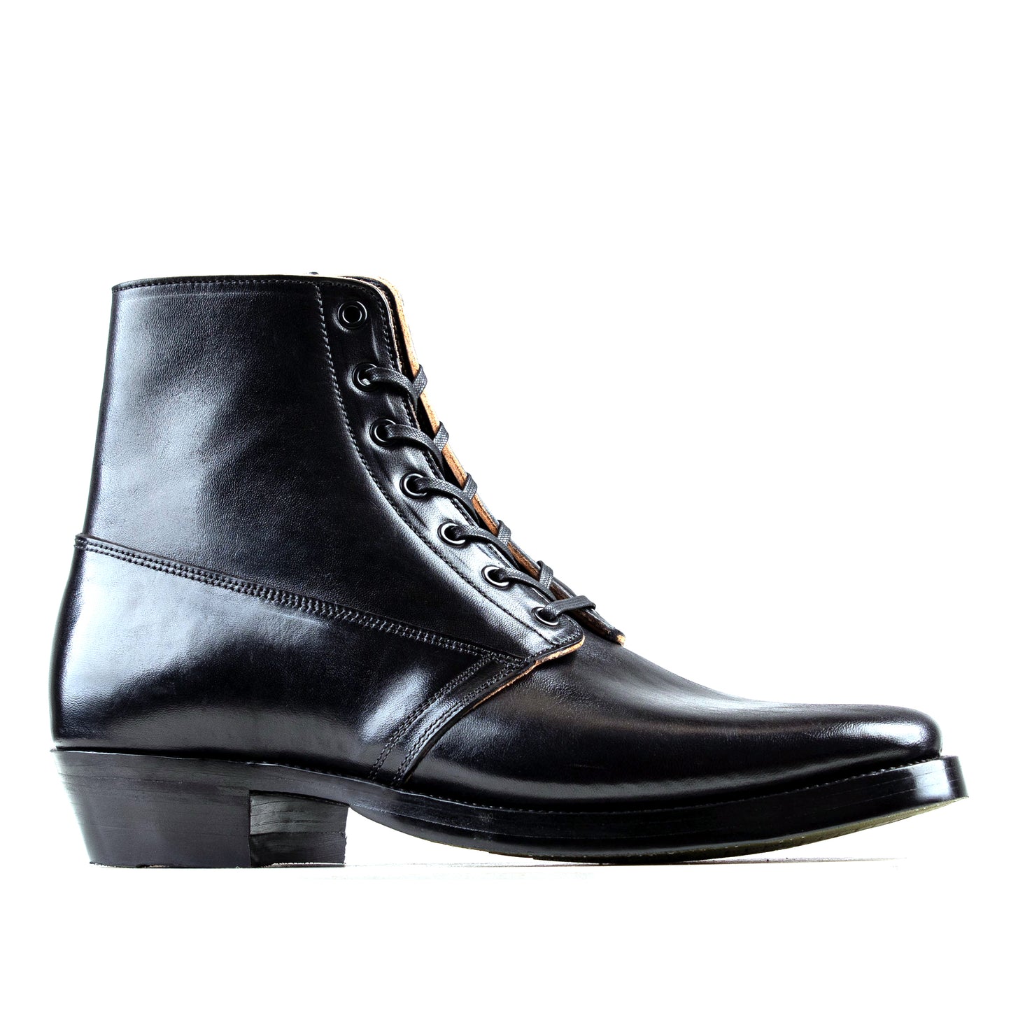 French Army Boots - Black Horsebutt TPR - xbxs®boots factory