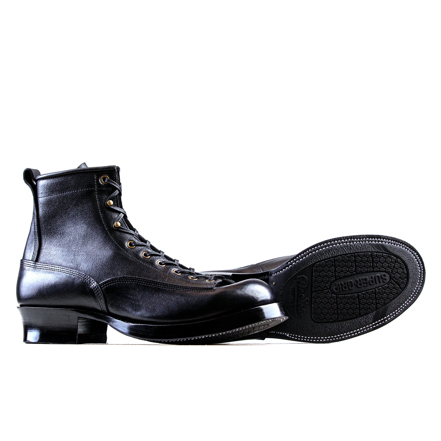 Monkey boots - Black Naked Kudu - xbxs®boots factory