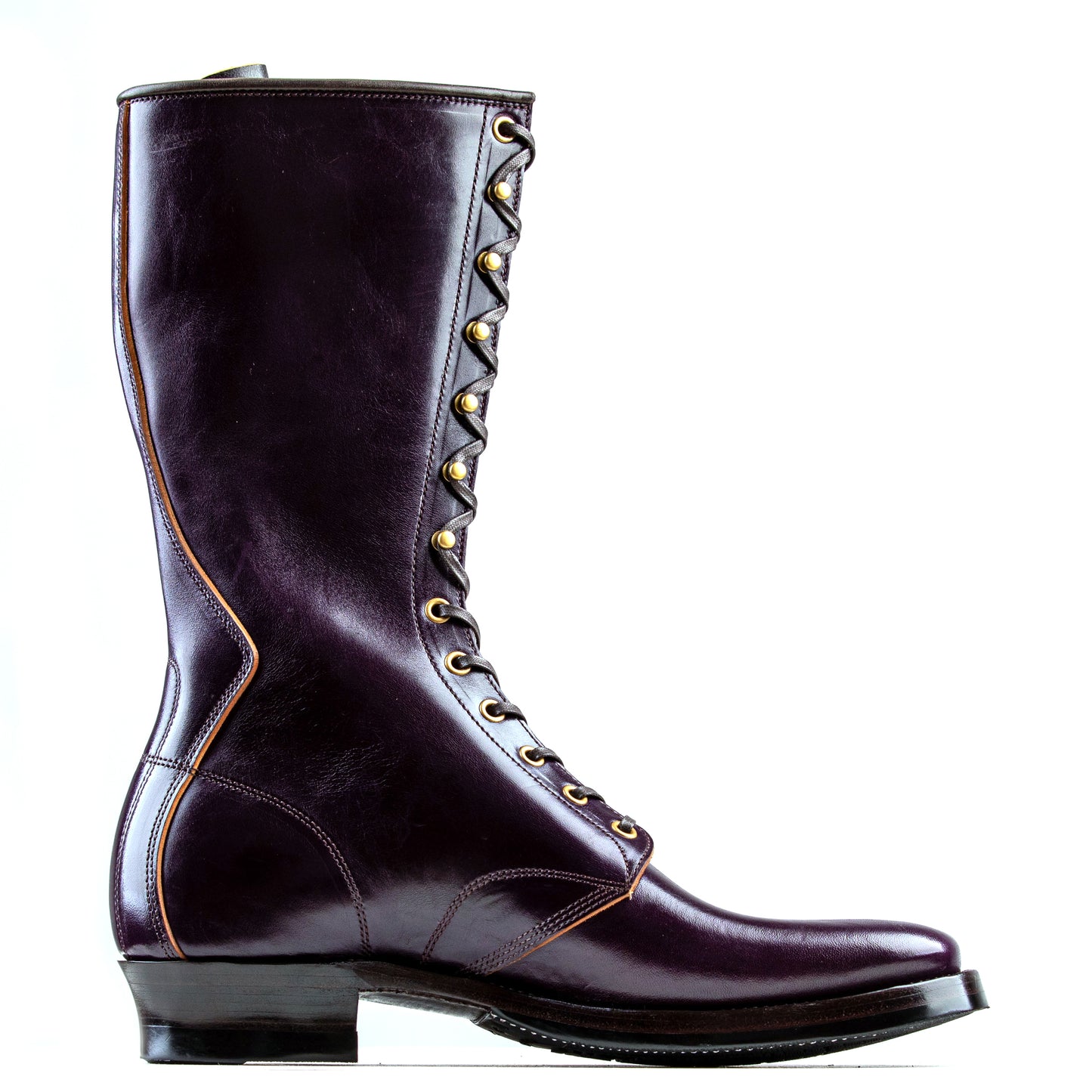 Stringer Boots 13 Eyelets - Viola Horsebutt TPR - xbxs®boots factory