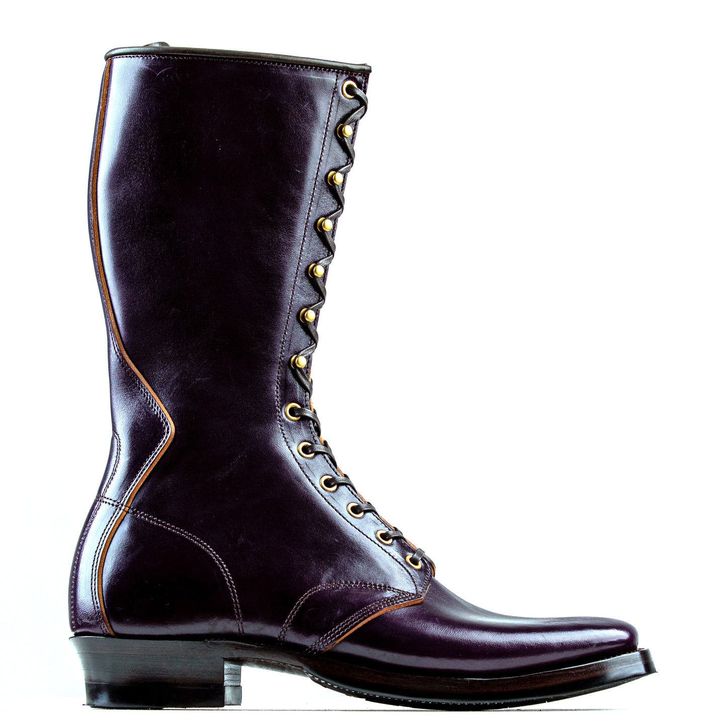 Stringer Boots 13 Eyelets - Viola Horsebutt TPR - xbxs®boots factory