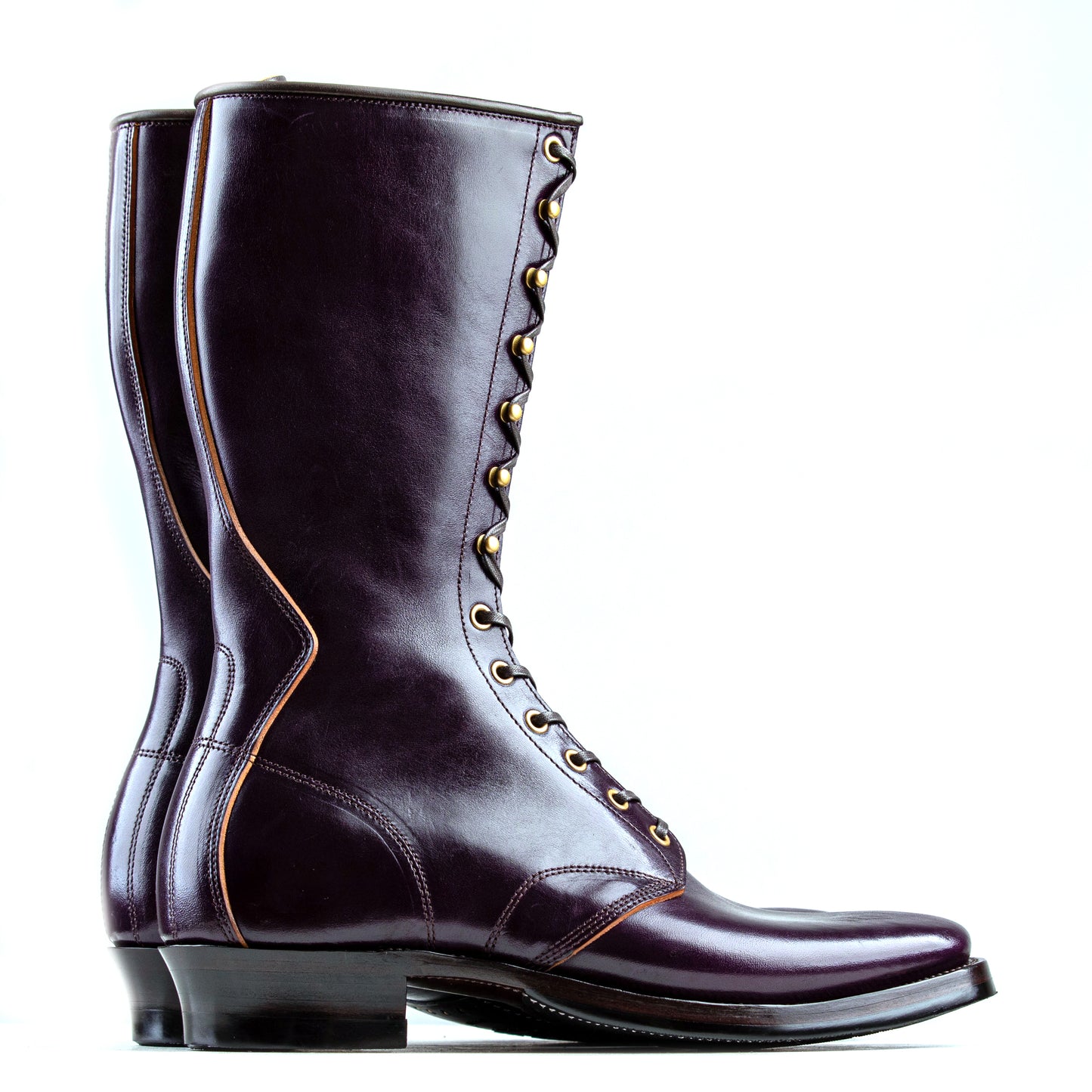 Stringer Boots 13 Eyelets - Viola Horsebutt TPR - xbxs®boots factory