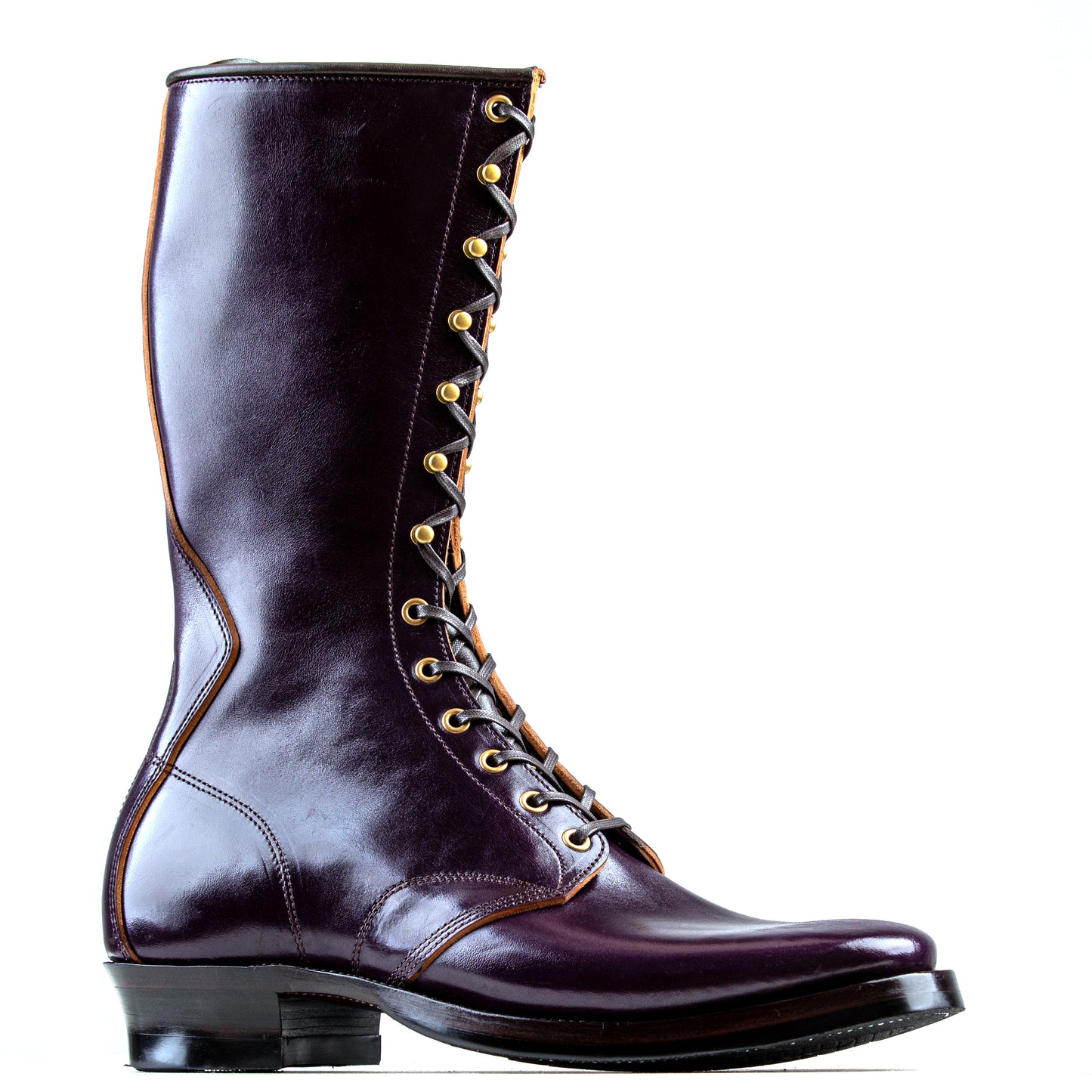 Stringer Boots 13 Eyelets - Viola Horsebutt TPR - xbxs®boots factory