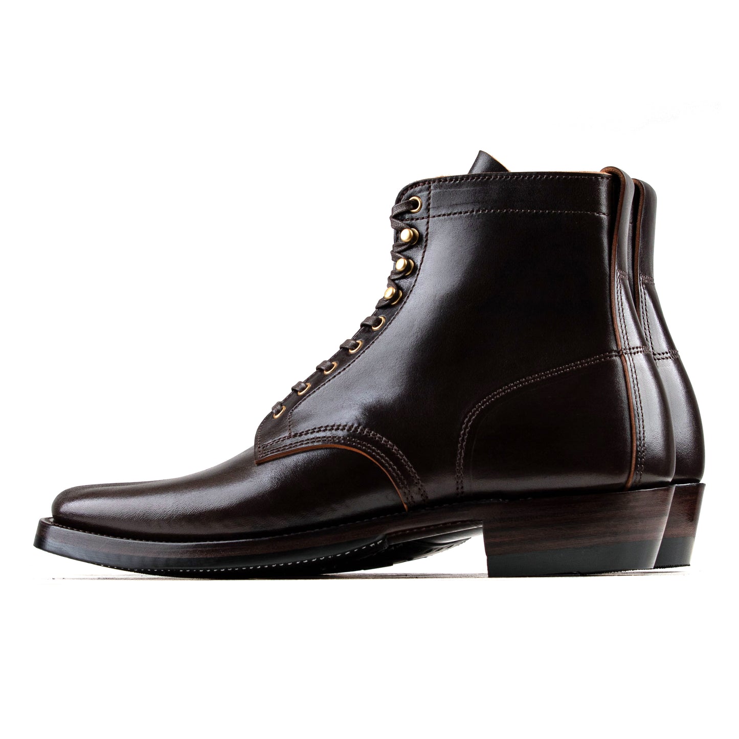Land boots - Hand Dyed Black/Brown Horsebutt TPR - xbxs®boots factory