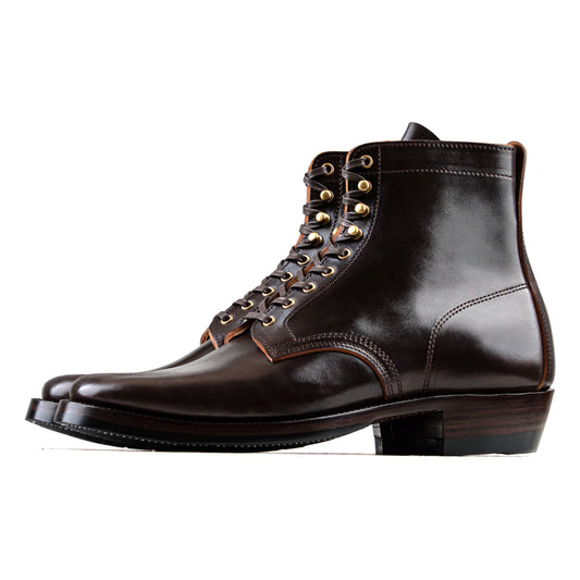 Land boots - Hand Dyed Black/Brown Horsebutt TPR - xbxs®boots factory