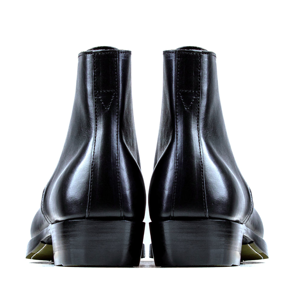 George Mathis Boots George Boots -Black Bull Hide - xbxs®boots factory – xbxsboots