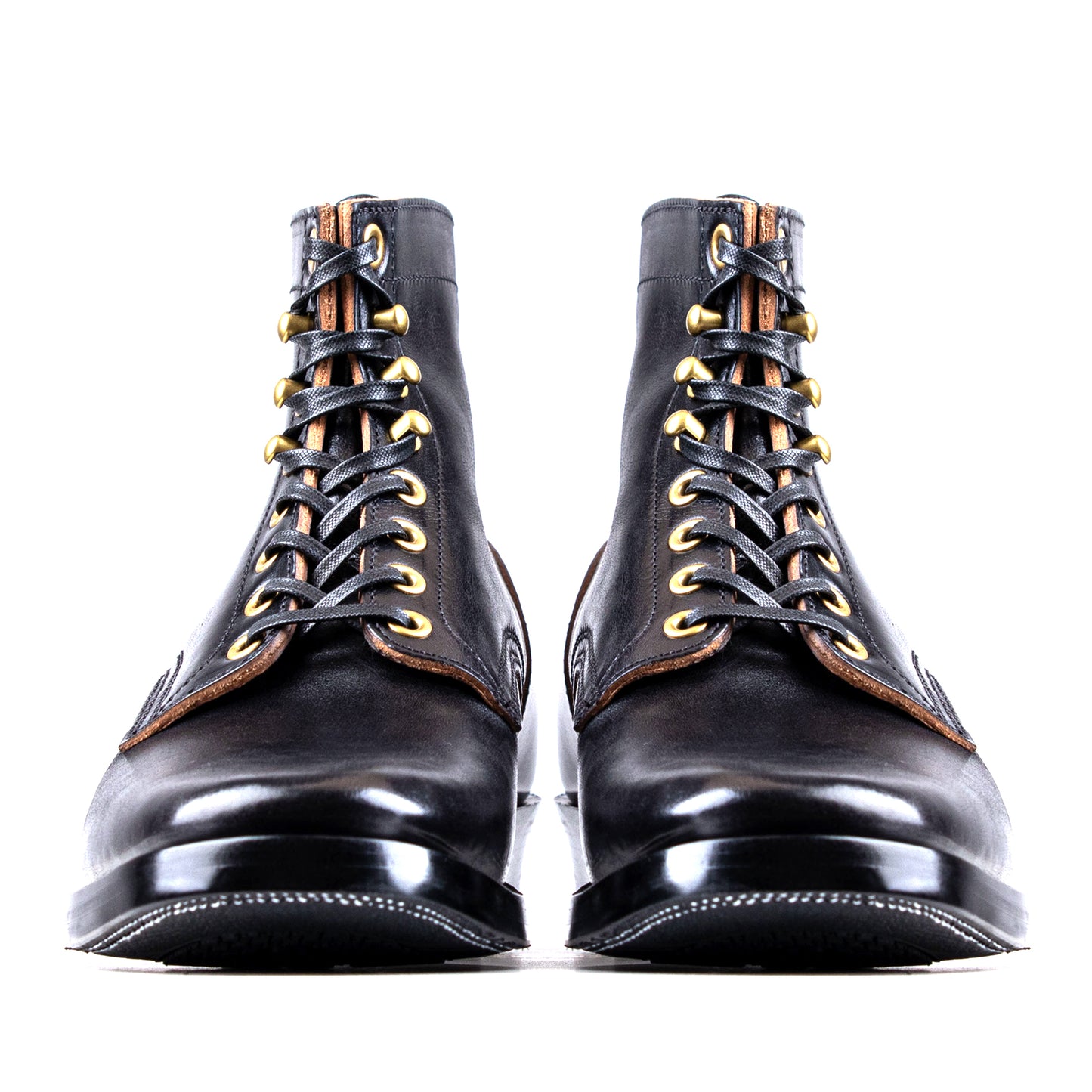 Woodcutting boots - Black Horsebutt TPR - xbxs®boots factory