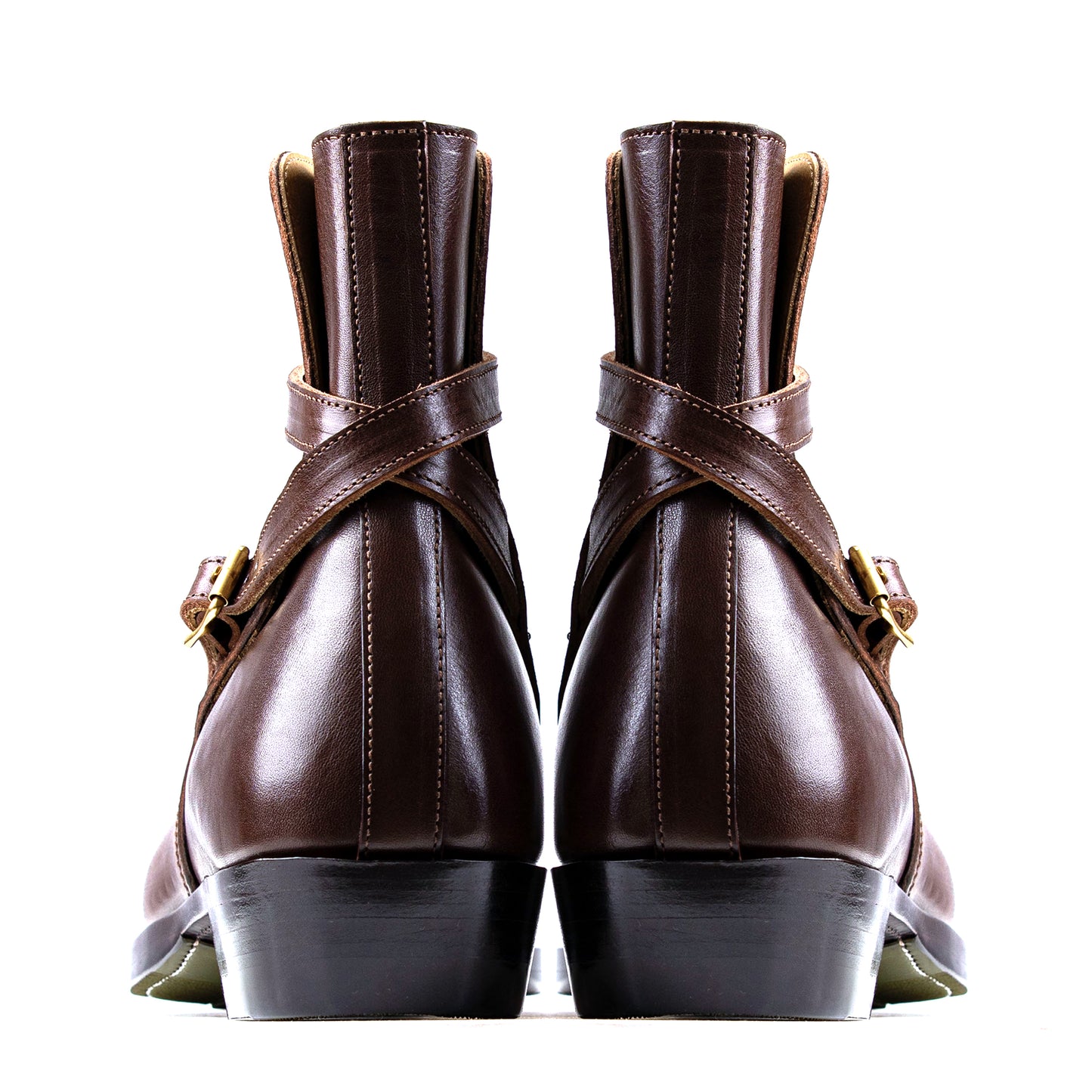 Jodhpur Boots II -Brown Bull Hide - xbxs®boots factory