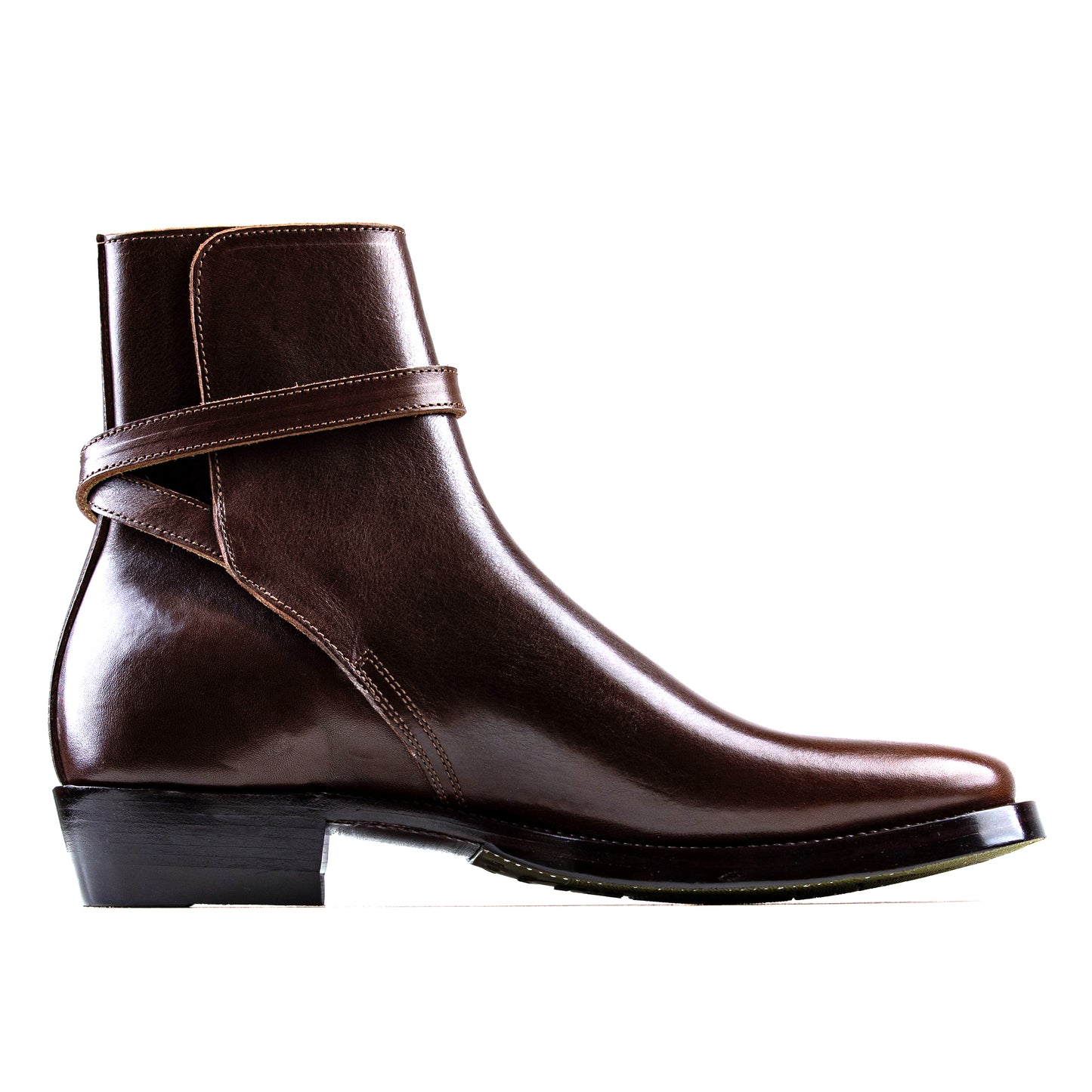 Jodhpur Boots II -Brown Bull Hide - xbxs®boots factory