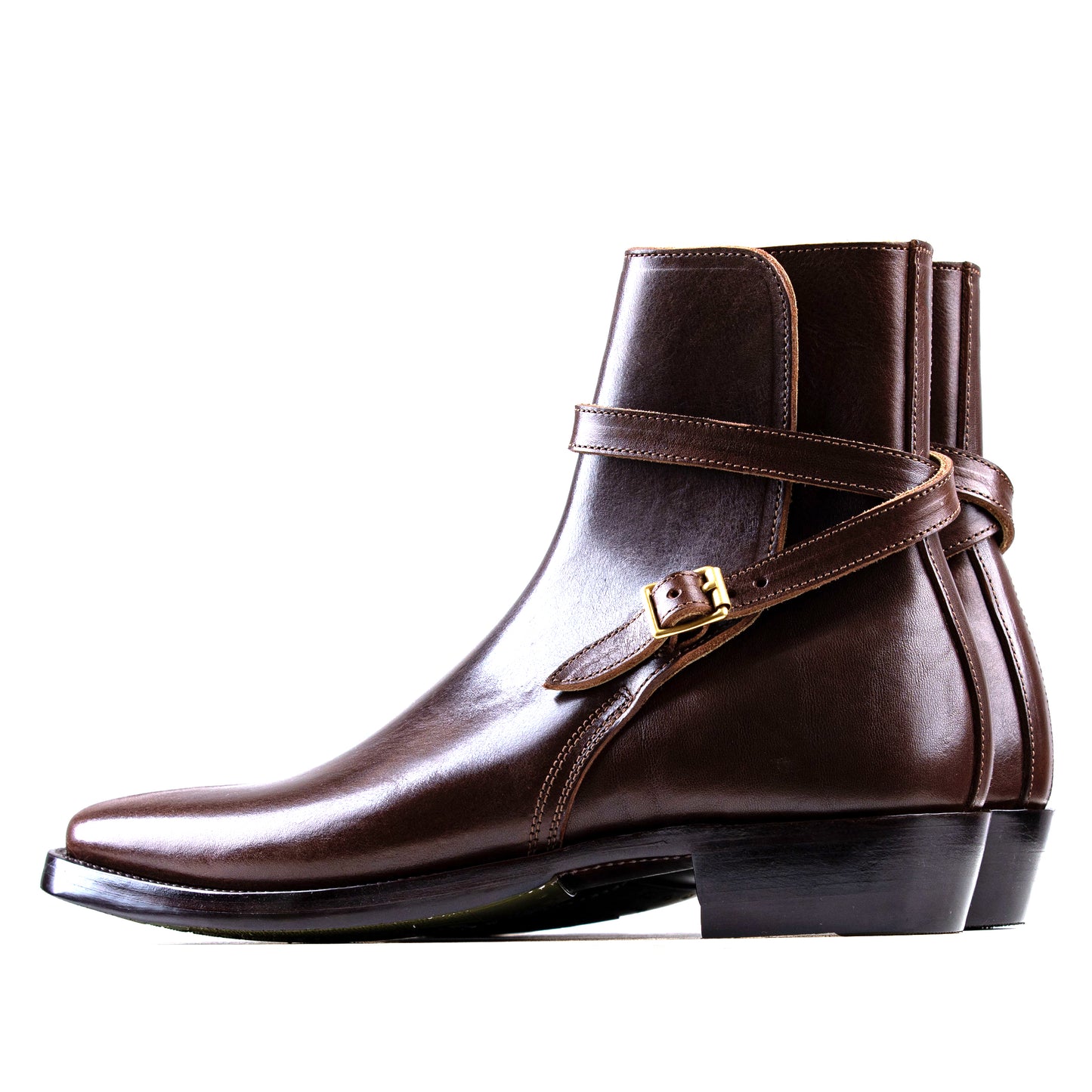 Jodhpur Boots II -Brown Bull Hide - xbxs®boots factory