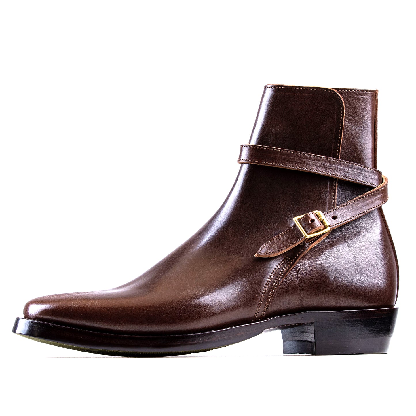 Jodhpur Boots II -Brown Bull Hide - xbxs®boots factory