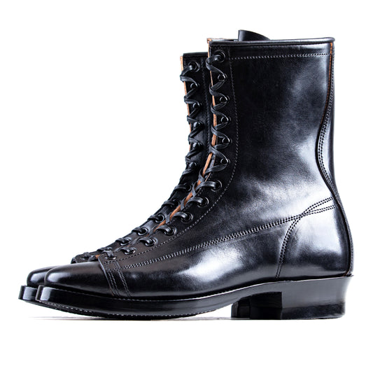 Monkey Boots 13 Eyelets - Black Horsebutt TPR - xbxs®boots factory
