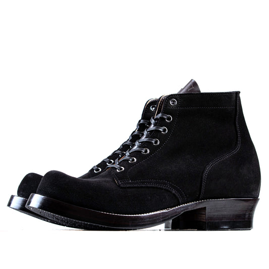 Miner Boots - Black Kudu Reverse - xbxs®boots factory