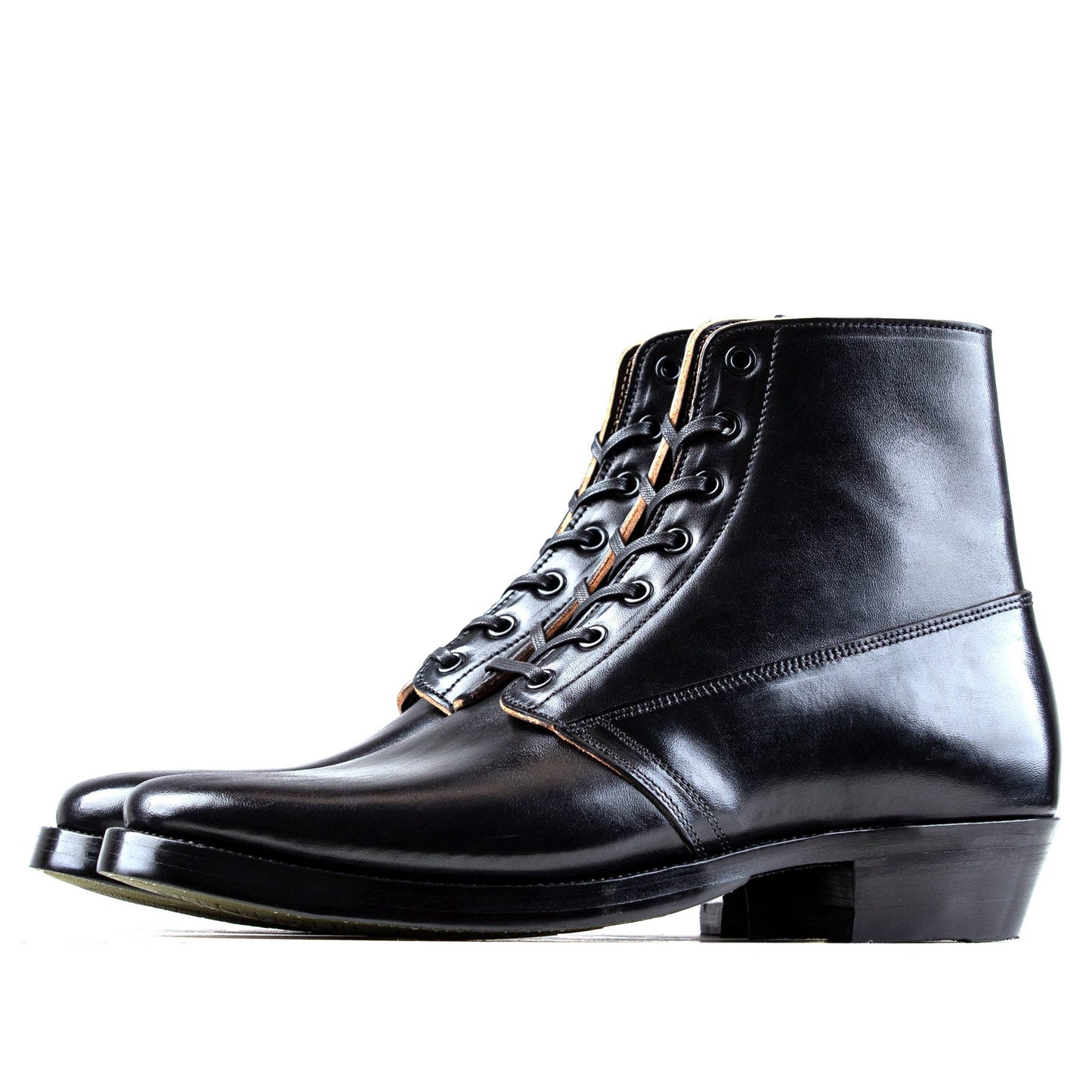 French Army Boots - Black Horsebutt TPR - xbxs®boots factory