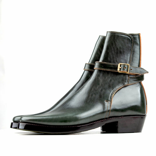 Jodhpur Boots - Petrolio Horsebutt TPR - xbxs®boots factory