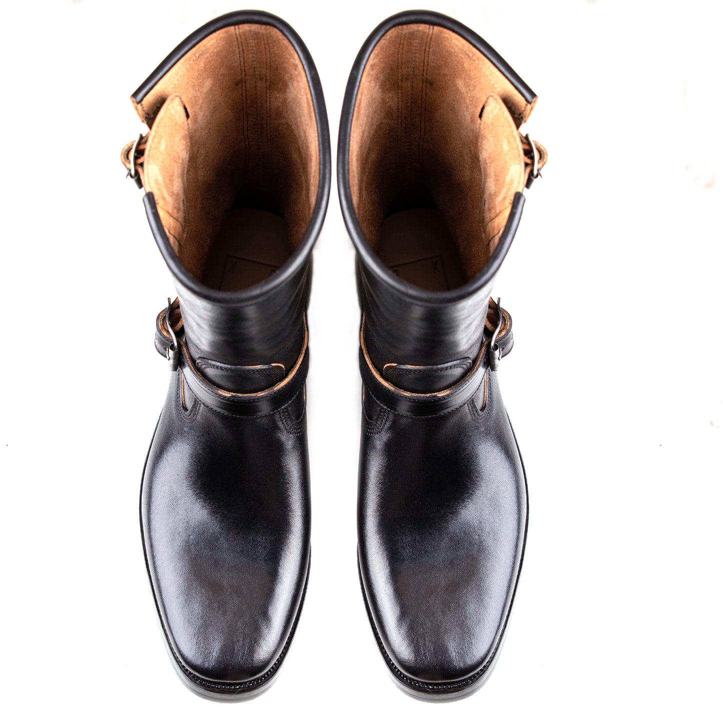 Engineer Boots 10" - Black Horsebutt TPR - xbxs®boots factory