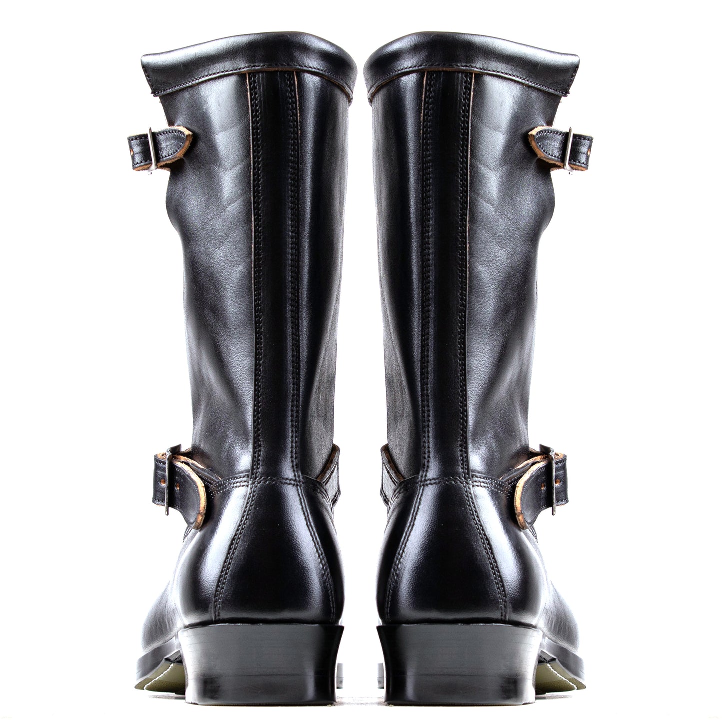 Engineer Boots 10" - Black Horsebutt TPR - xbxs®boots factory