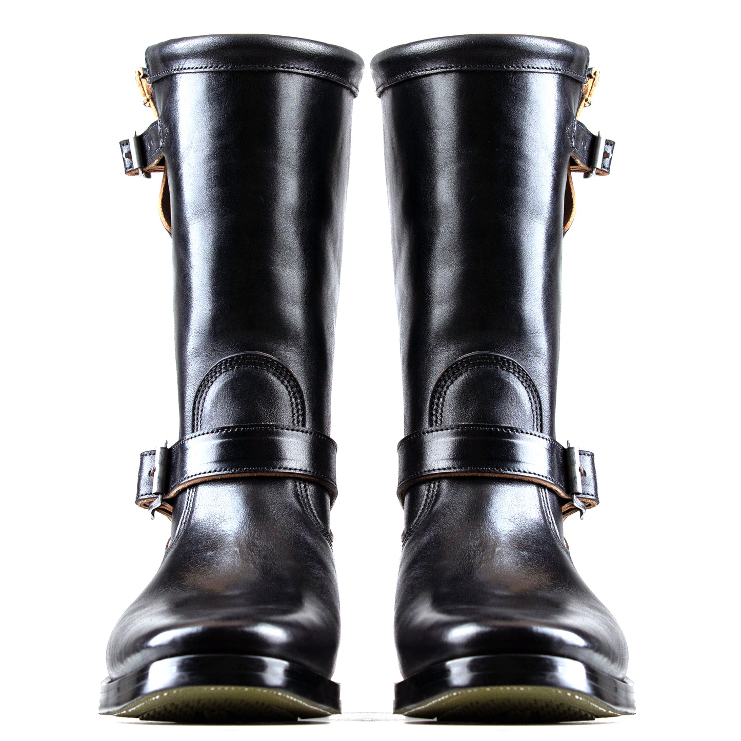 Engineer Boots 10" - Black Horsebutt TPR - xbxs®boots factory