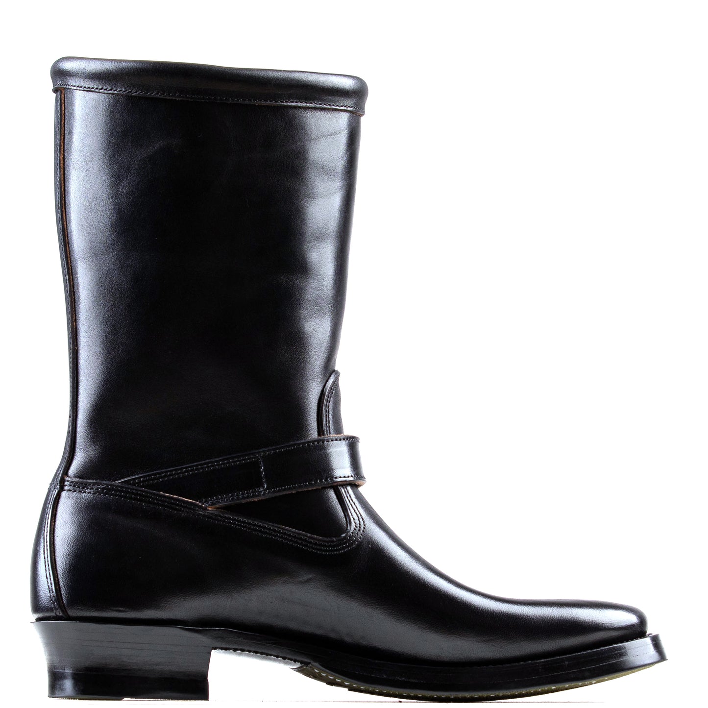 Engineer Boots 10" - Black Horsebutt TPR - xbxs®boots factory