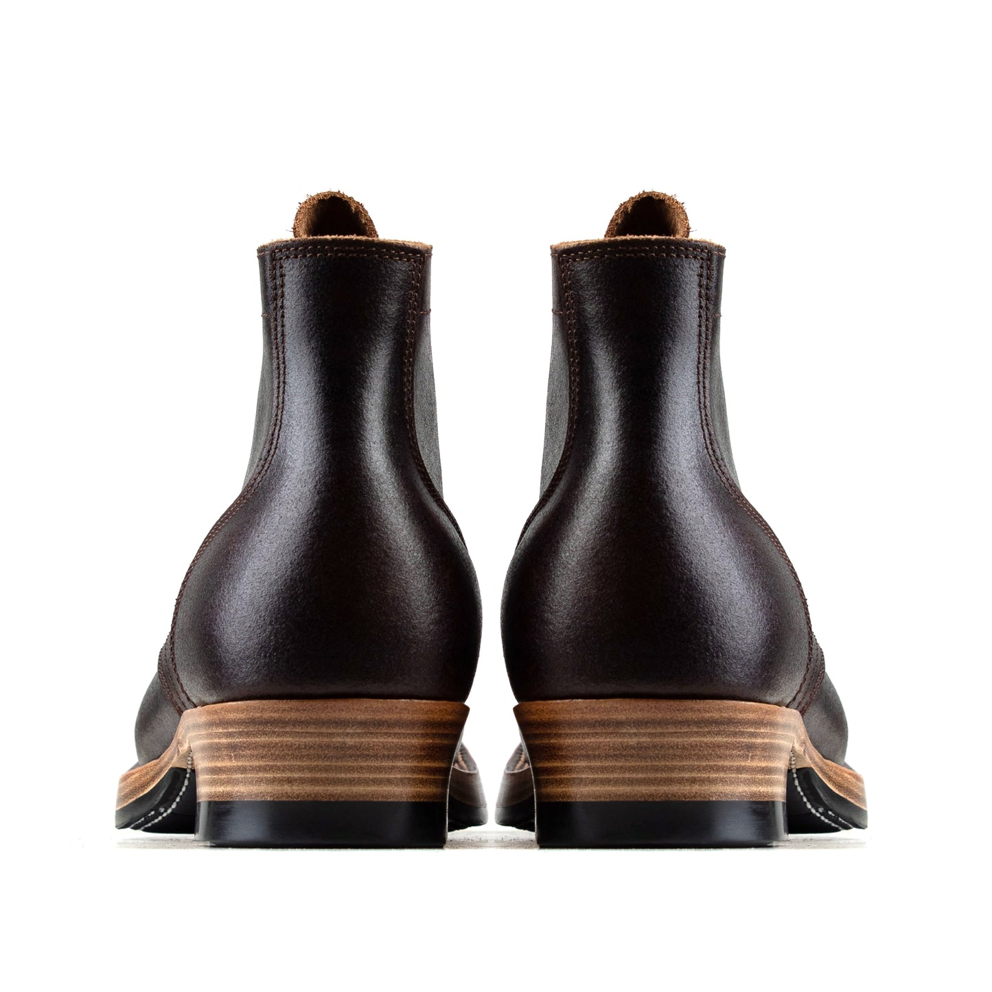 Miner Boots - Black Waxed Flesh Chromexcel - xbxs®boots factory