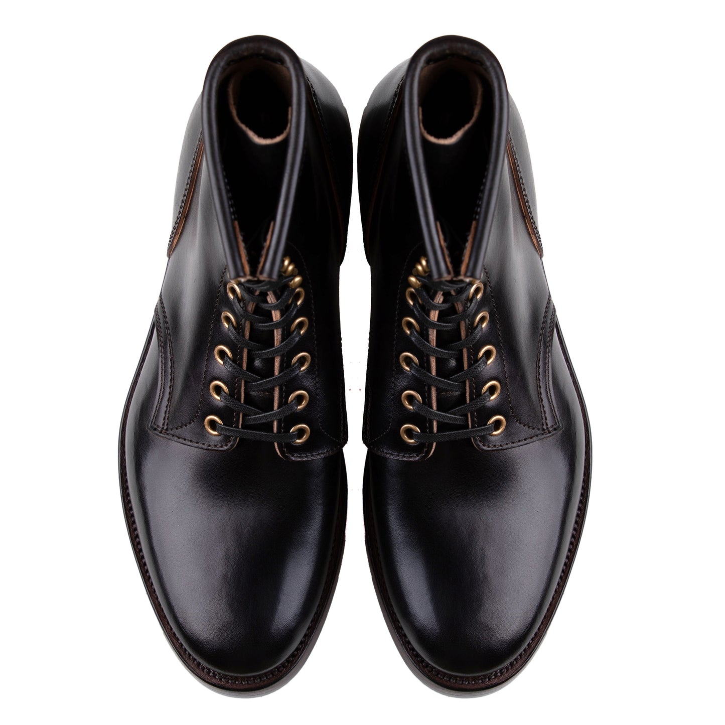 Rural Dog Woodcutting boots - Hand Dyed Black Horsebutt TPR - xbxs®boots factory
