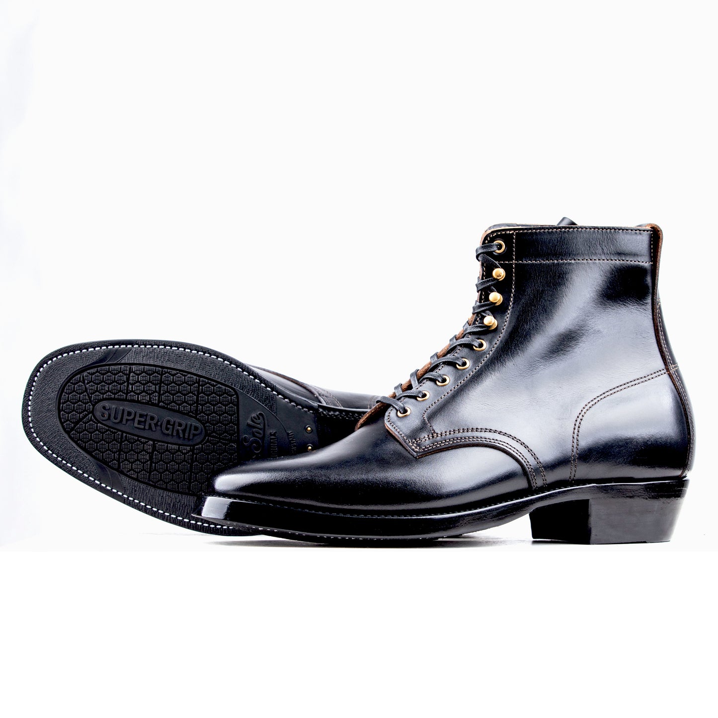 Land boots - Black Horsebutt TPR - xbxs®boots factory