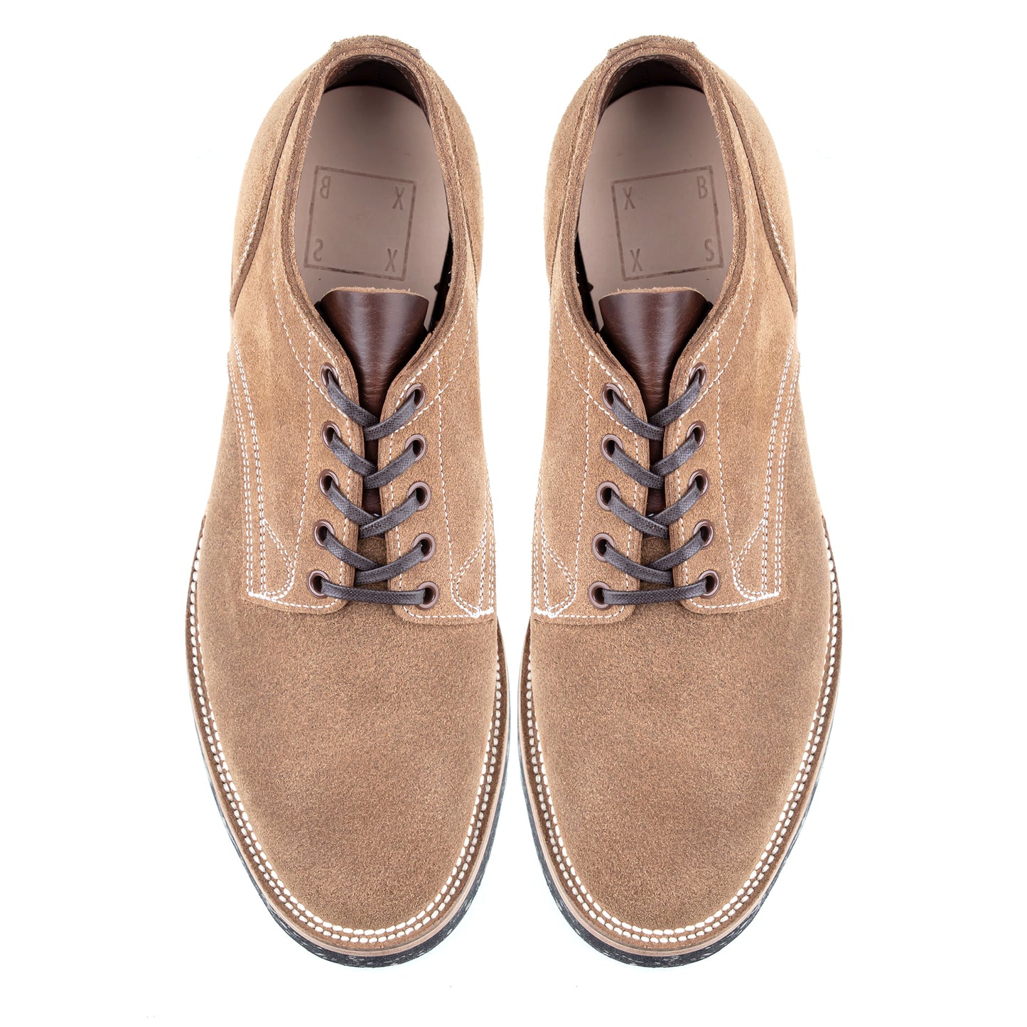 Derby Boots - Natural Chromexcel Rought - xbxs®boots factory